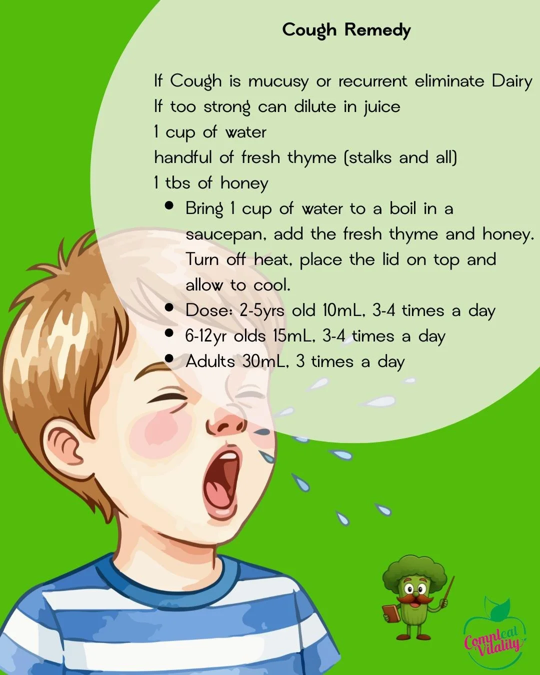🌿 A Gentle Herbal Cough Remedy

When a cough starts to linger &mdash; especially during the cooler months &mdash; it can be exhausting for both children and adults. Sometimes simple, traditional herbal preparations can provide gentle support and com