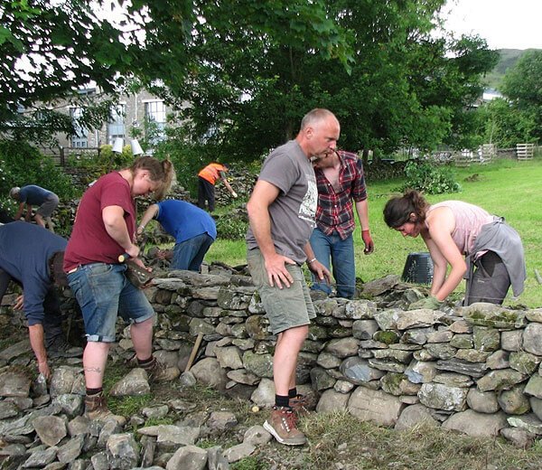 Dry Stone Walling March 2023