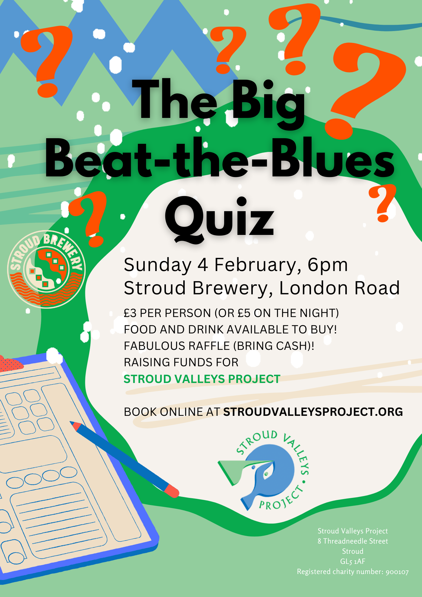 Quiz ticket (one person)