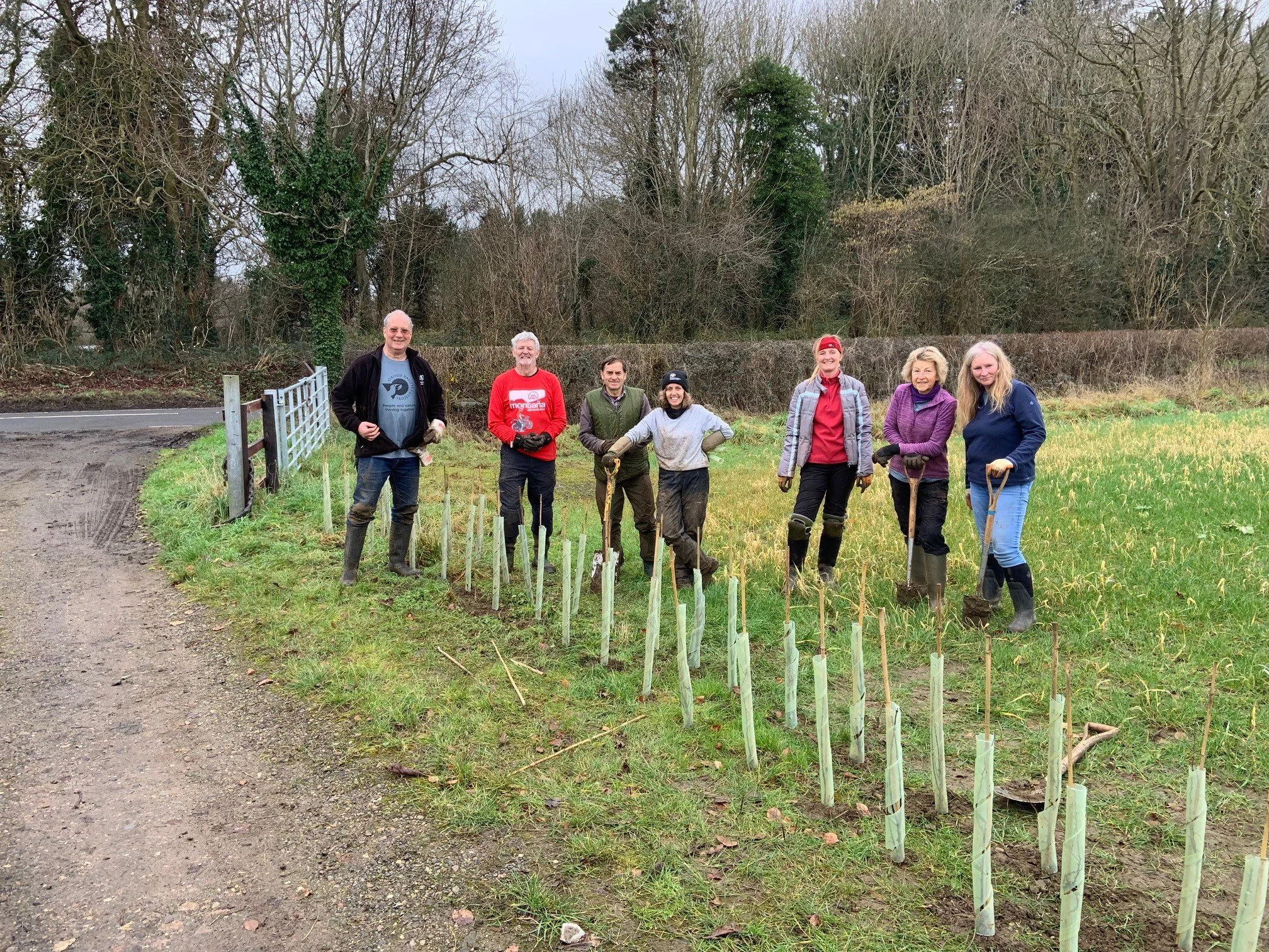 Community tree planting