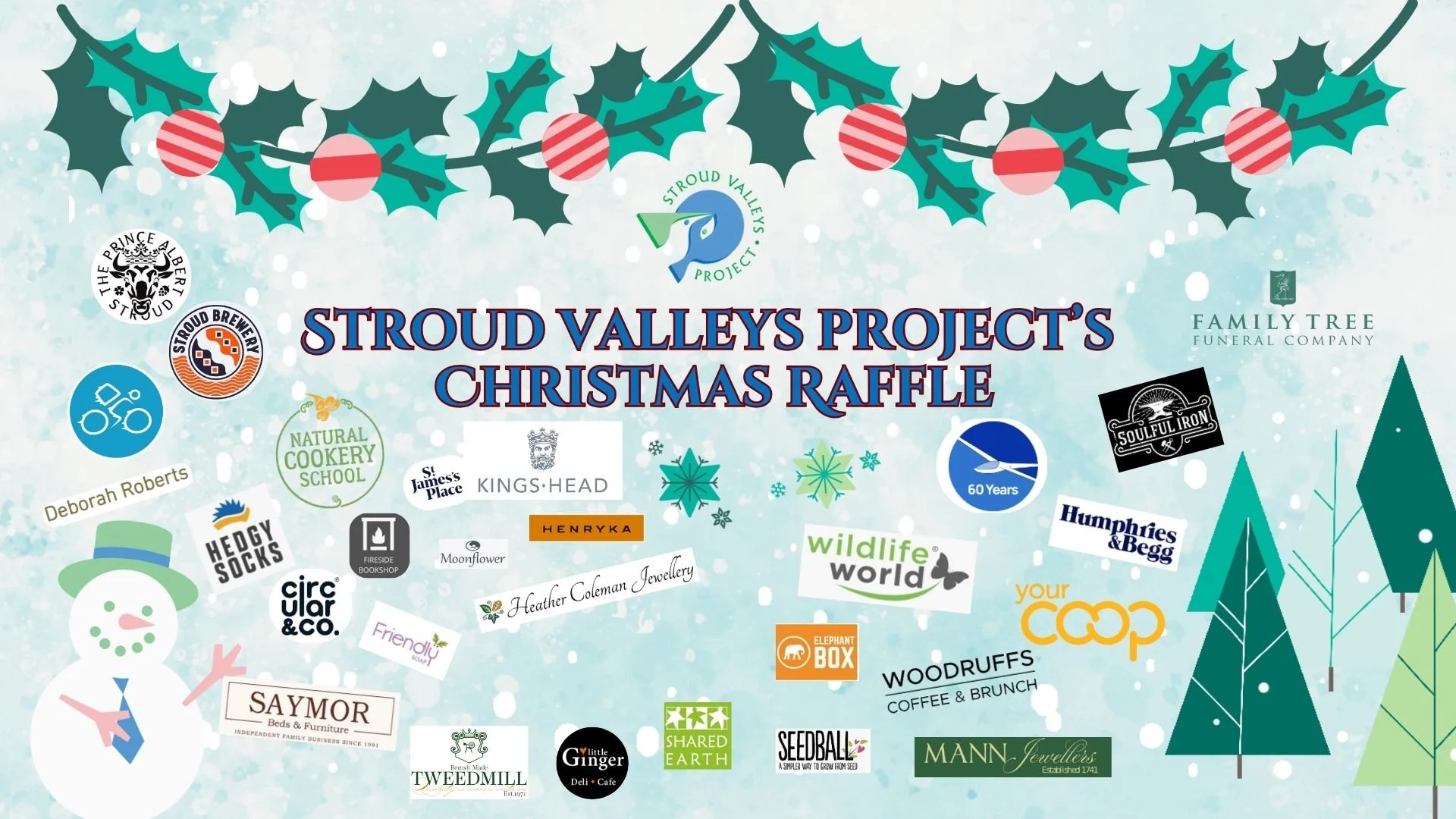 Stroud Valleys Project 2024 Christmas Raffle