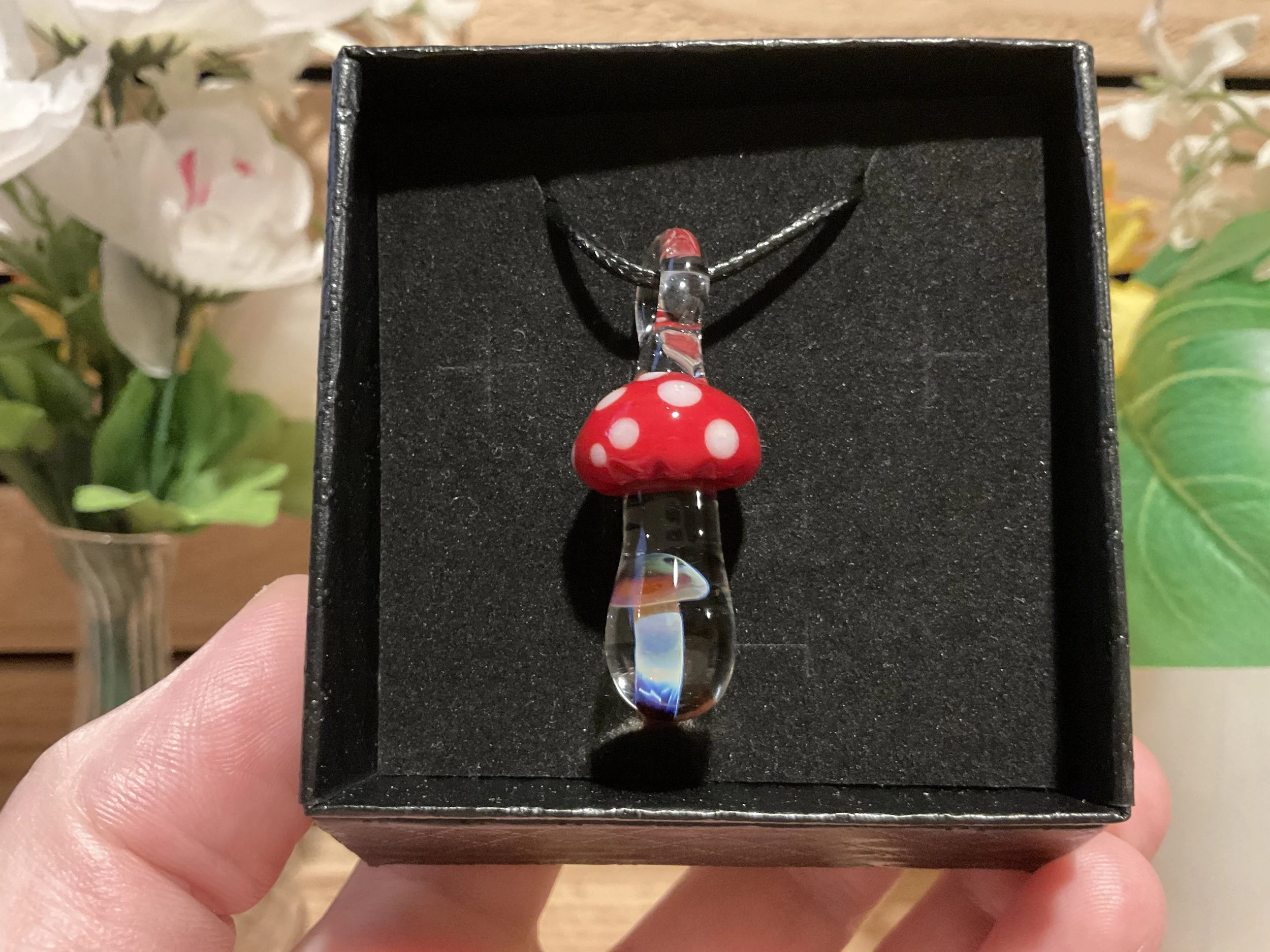 Mushroom inside Mushroom pendant - A.P.