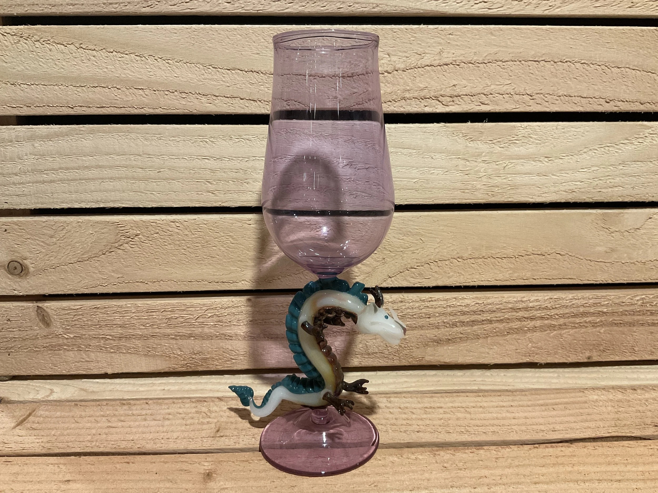Dragon stem wine cup