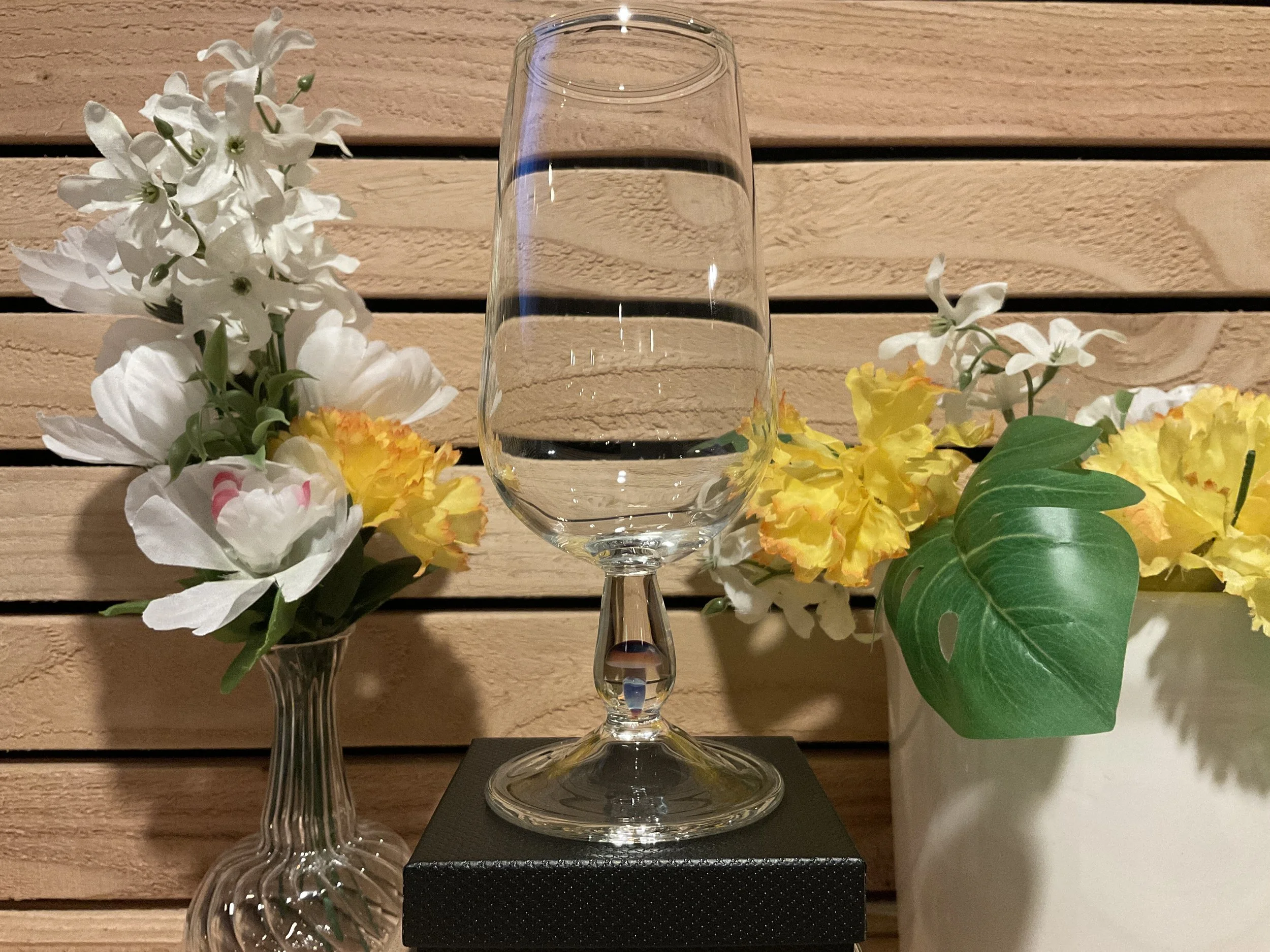 Mushroom stem wine cup - #4 Implosion mushroom