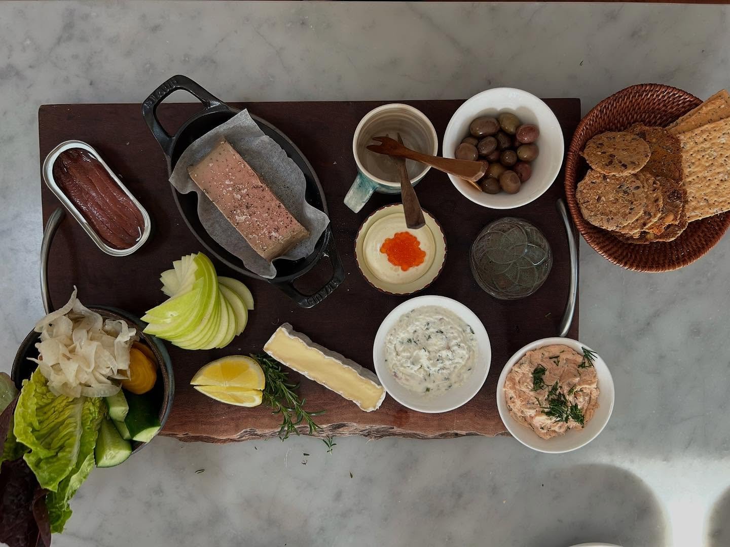 For those times when you just can&rsquo;t be bothered leaving the house, chef Patrice @maisonbypatrice will deliver you a platter! Home made goodies &amp; local produce