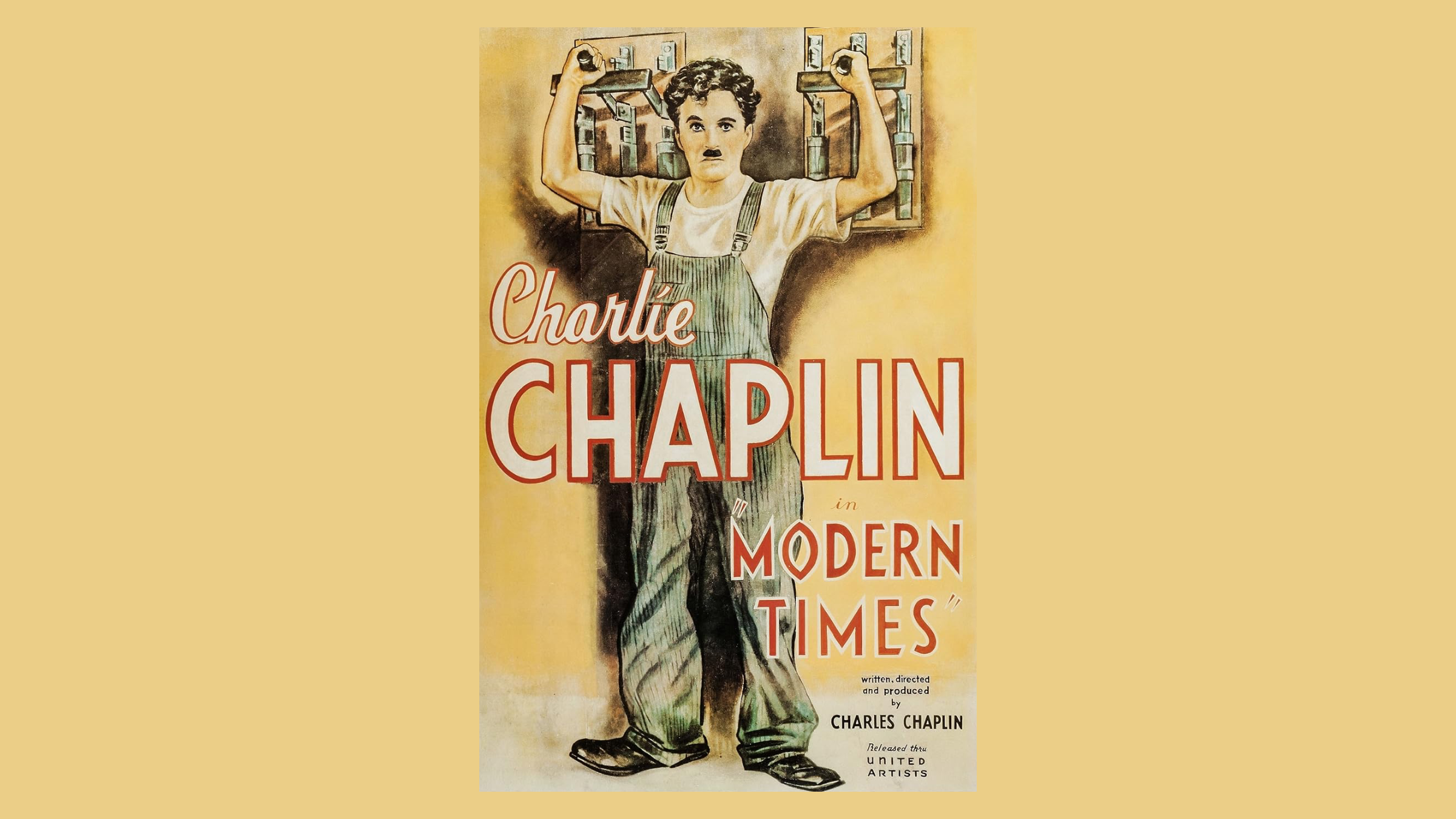 Wurlitzer: Charlie Chaplin’s “Modern Times” with LIVE Wurlitzer Soundtrack