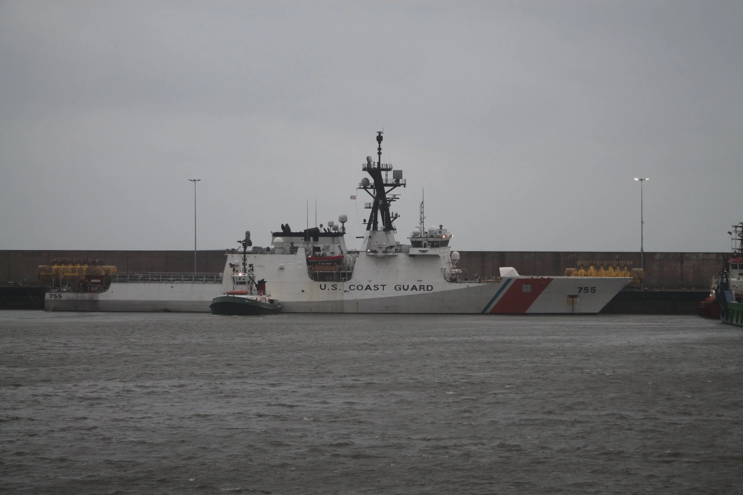 USCGC Munro, pictured on a rare visit to the UK.