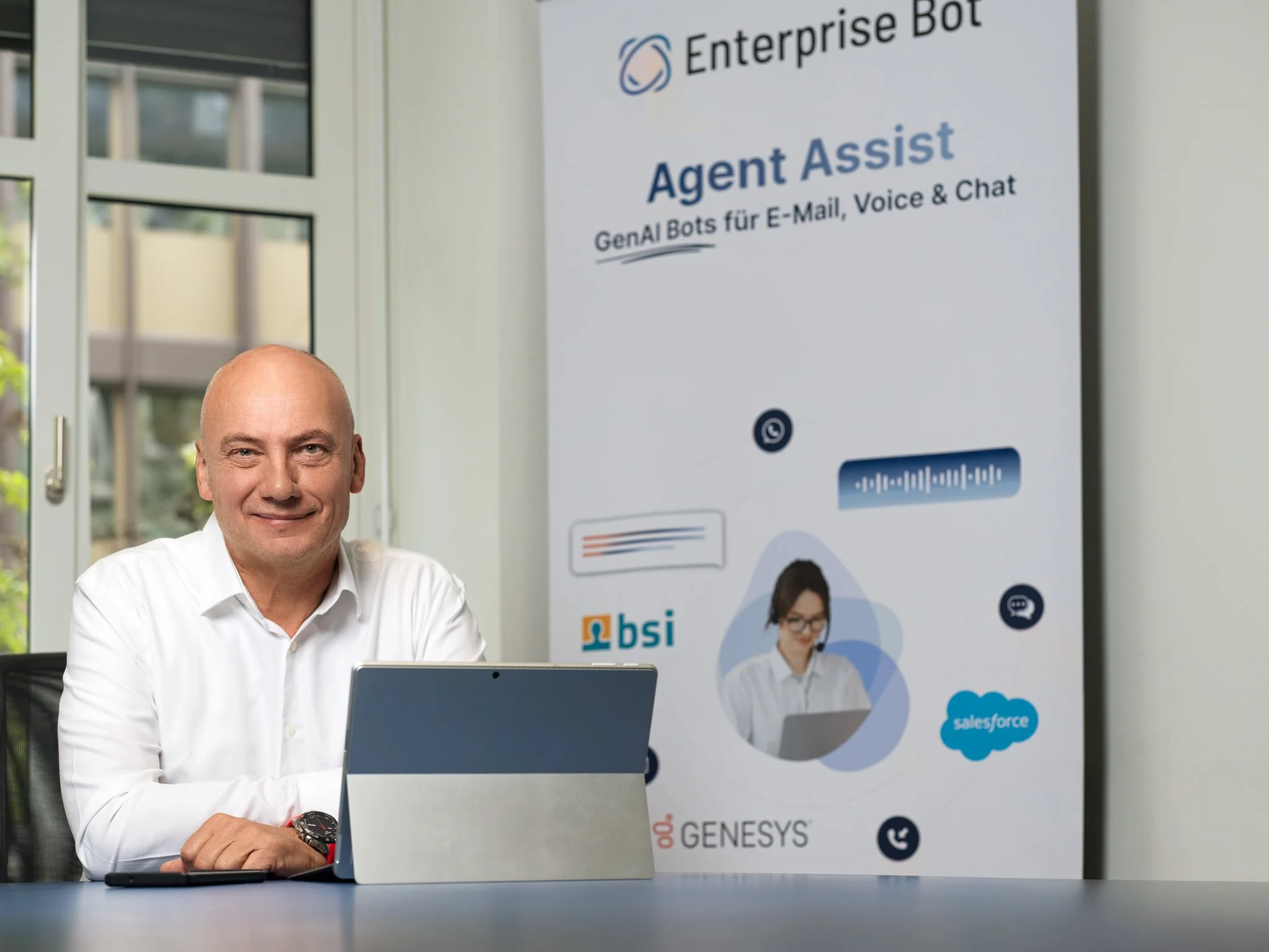 Authentisches Businessportrait einer Unternehmer Martin Kull in Zürich – fotografiert von Marcello Keller