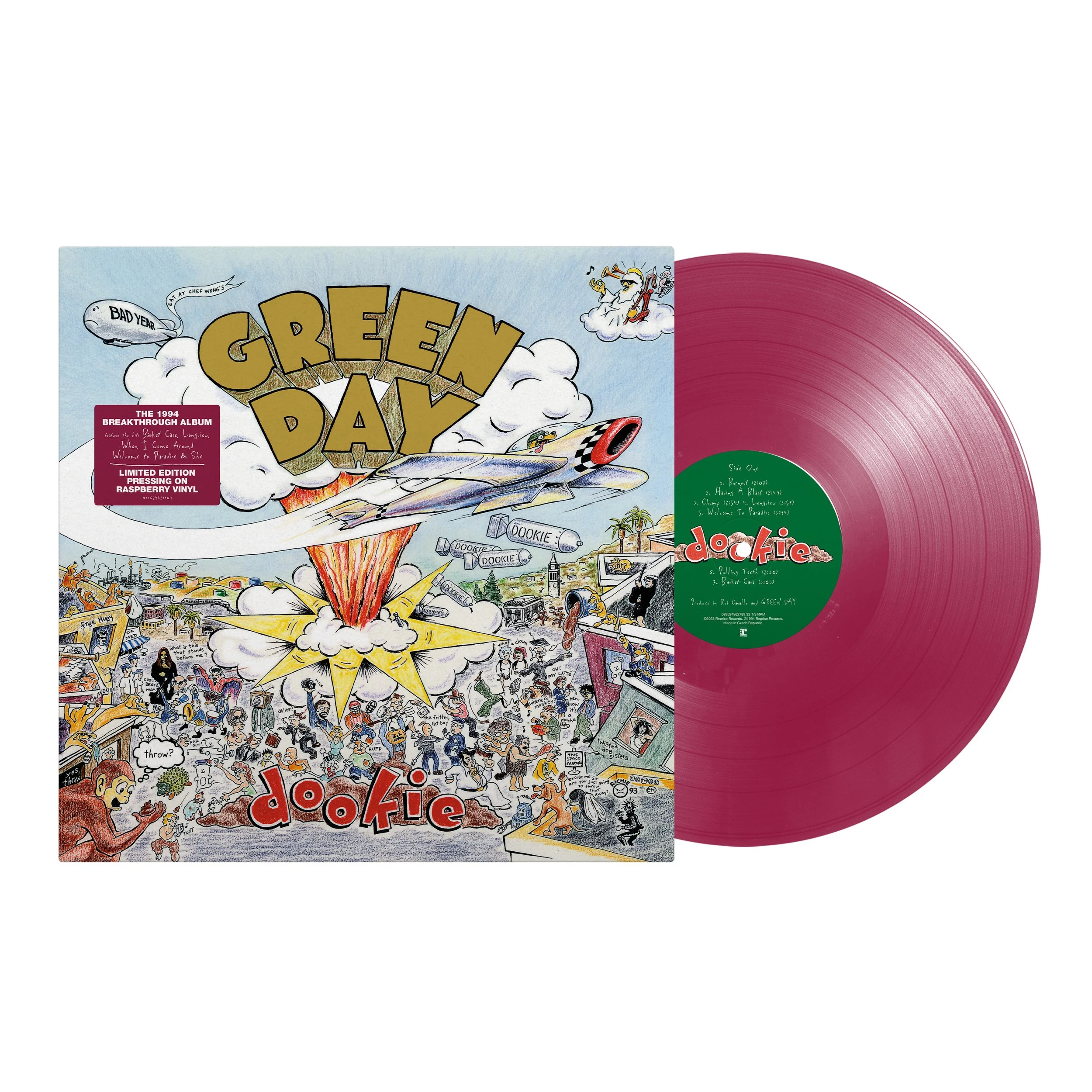 Green Day Dookie 2025 Vinyl Repress Product Shot.jpg