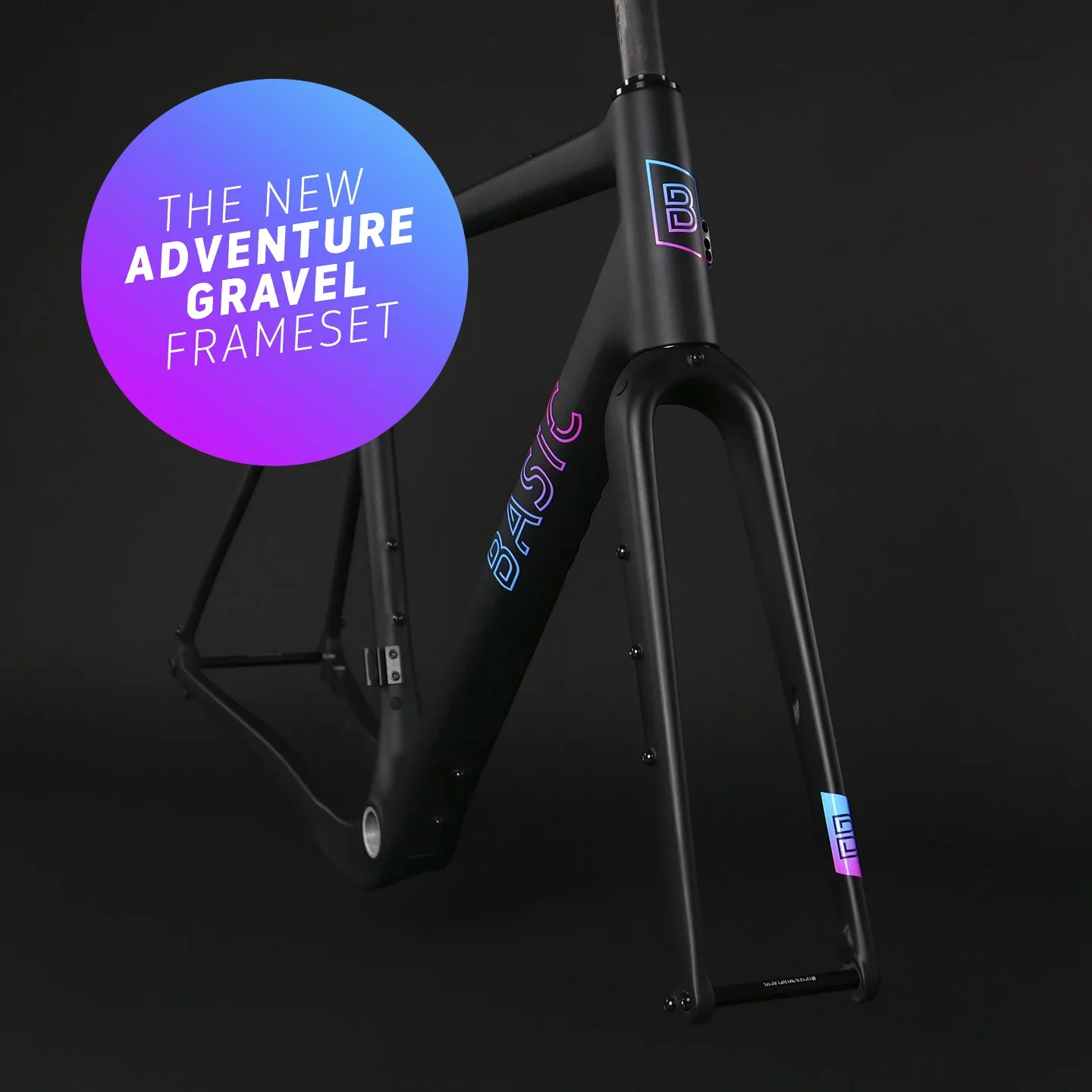 Das BASIC Adventure Gravel Rahmenset zu Besuch bei Bikepacking Hamburg