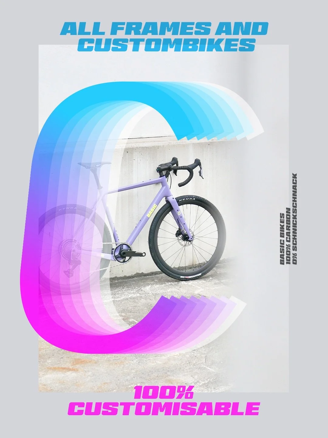 Wow &ndash; was f&uuml;r M&ouml;glichkeiten!

Du wolltest schon immer ein Bike oder ein Frameset was genau zu dir passt? 

Bei BASIC Bikes kannst du jedes Frameset und/oder Custombike zu 100% nach deinen Ideen und Vorstellungen zusammenstellen und vo