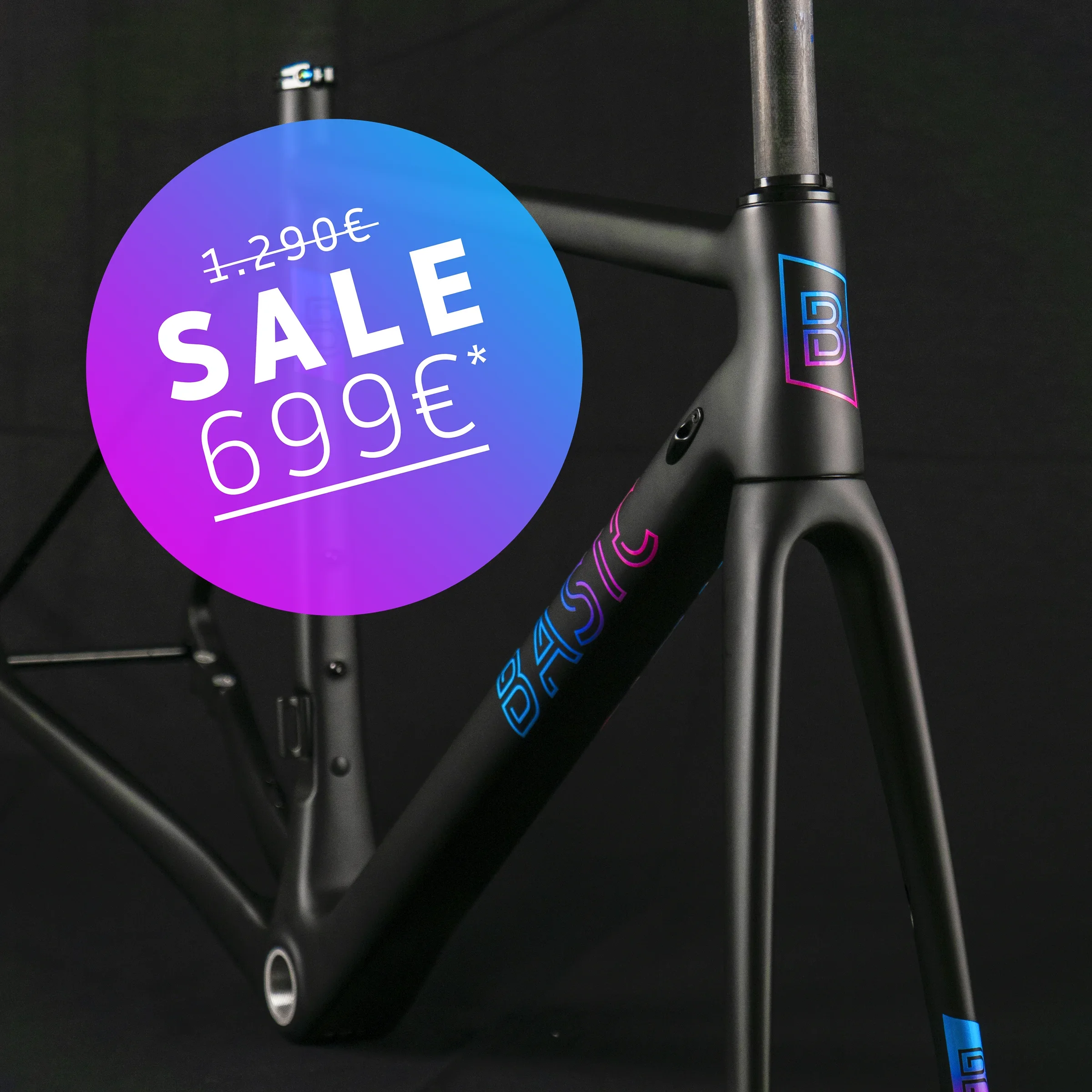 BASIC Carbon Rahmenset Road