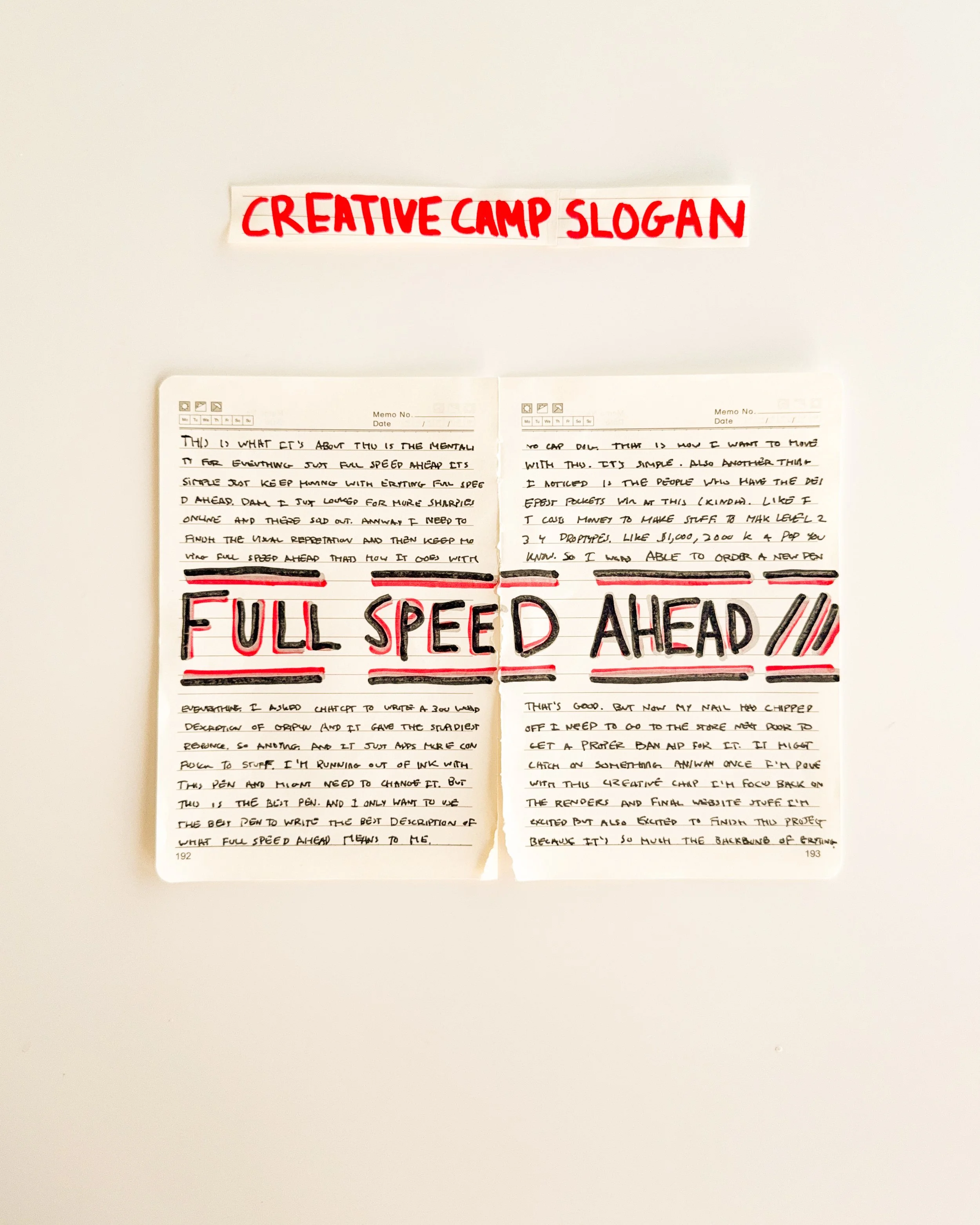 Creative Camp is an open studio for testing ideas, shapes and details around GripForYou®. It follows product from loose thoughts to physical prototypes, keeping the process visible, simple and unfinished while each decision becomes clearer through ma