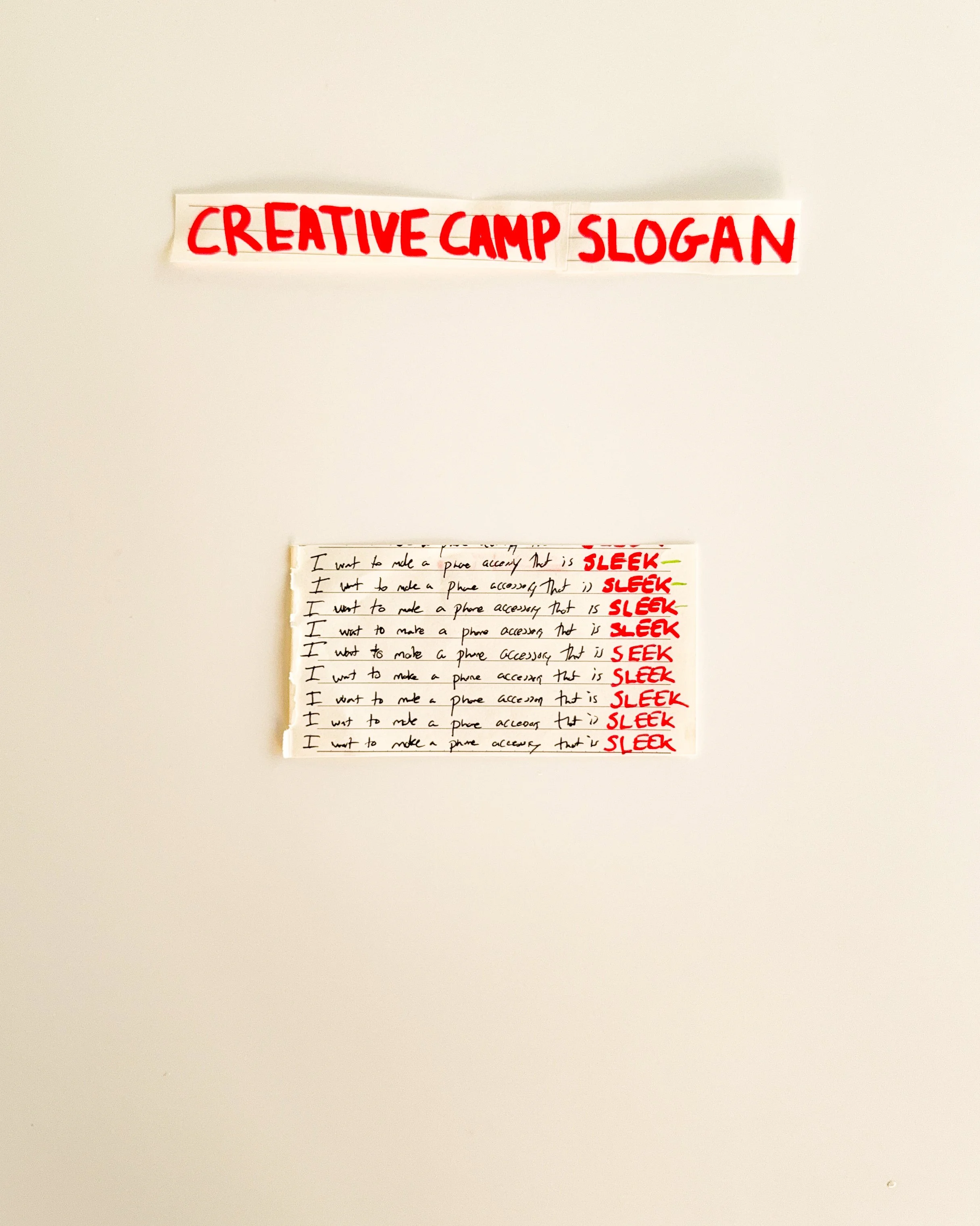 Creative Camp is an open studio for testing ideas, shapes and details around GripForYou®. It follows product from loose thoughts to physical prototypes, keeping the process visible, simple and unfinished while each decision becomes clearer through ma