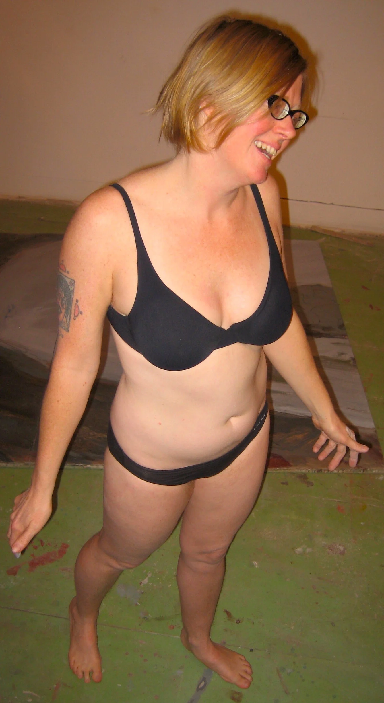 Lizzie Standing in LIC Studio.jpeg