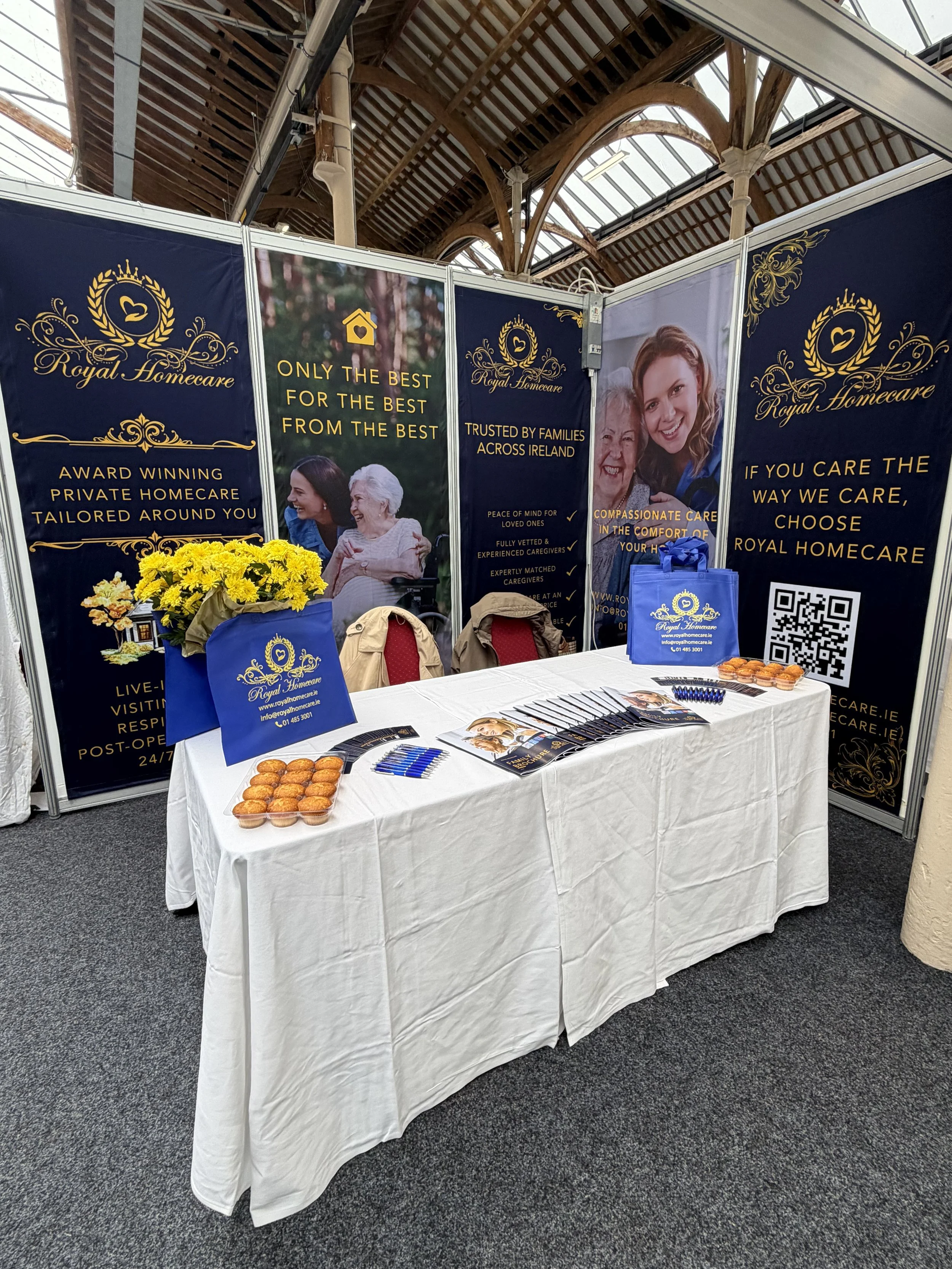 Royal Homecare Exhibits at the Senior Times 50 Plus Show