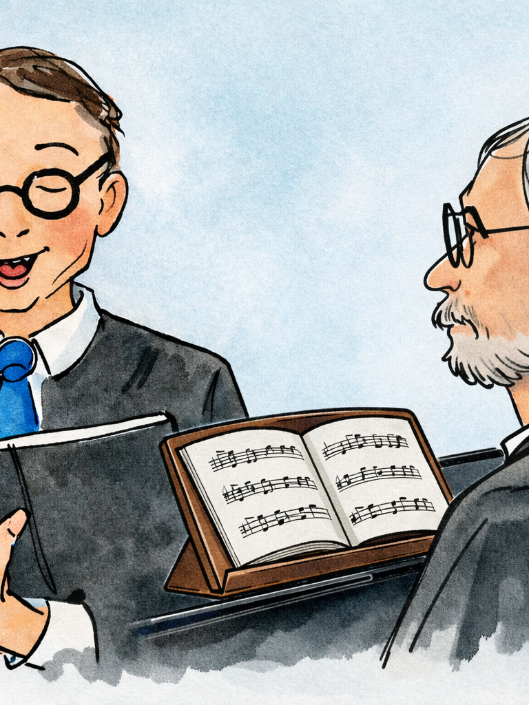 Michael Brauer und Johannes Becker