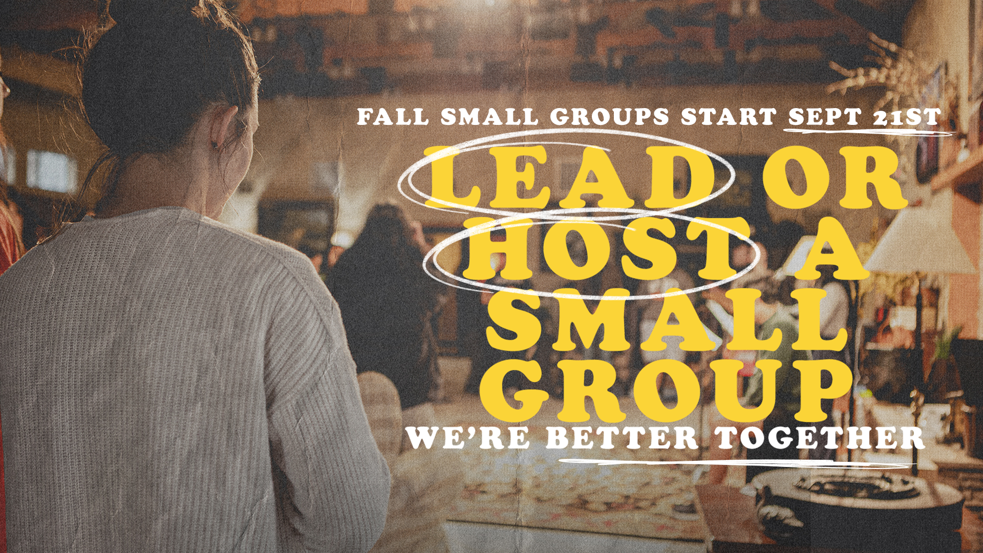 Fall Small Group Launch