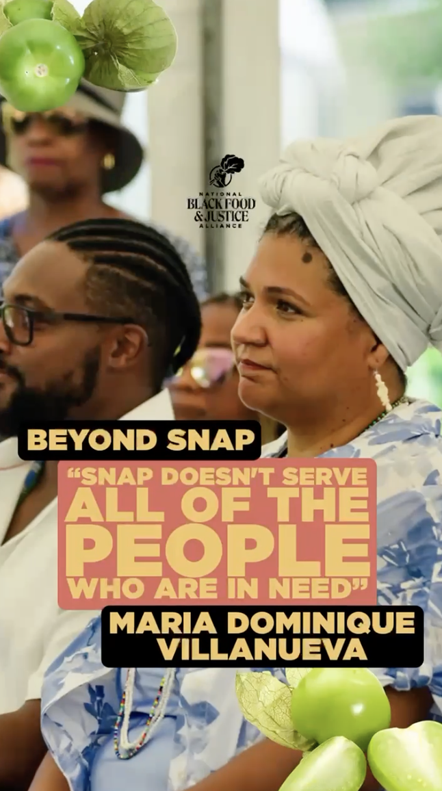 "SNAP Doesn't Serve All of the People Who Are in Need" w/ Maria Dominique Villanueva