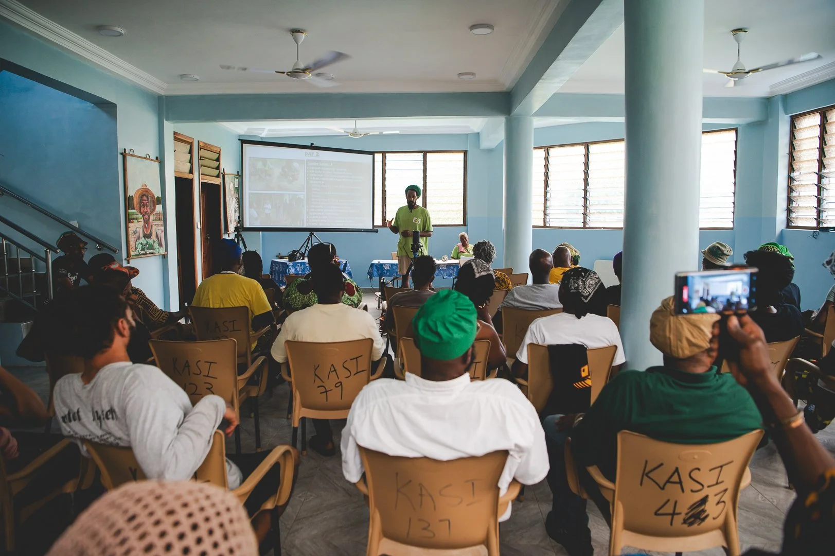 The Marimba Ani Teaching Building