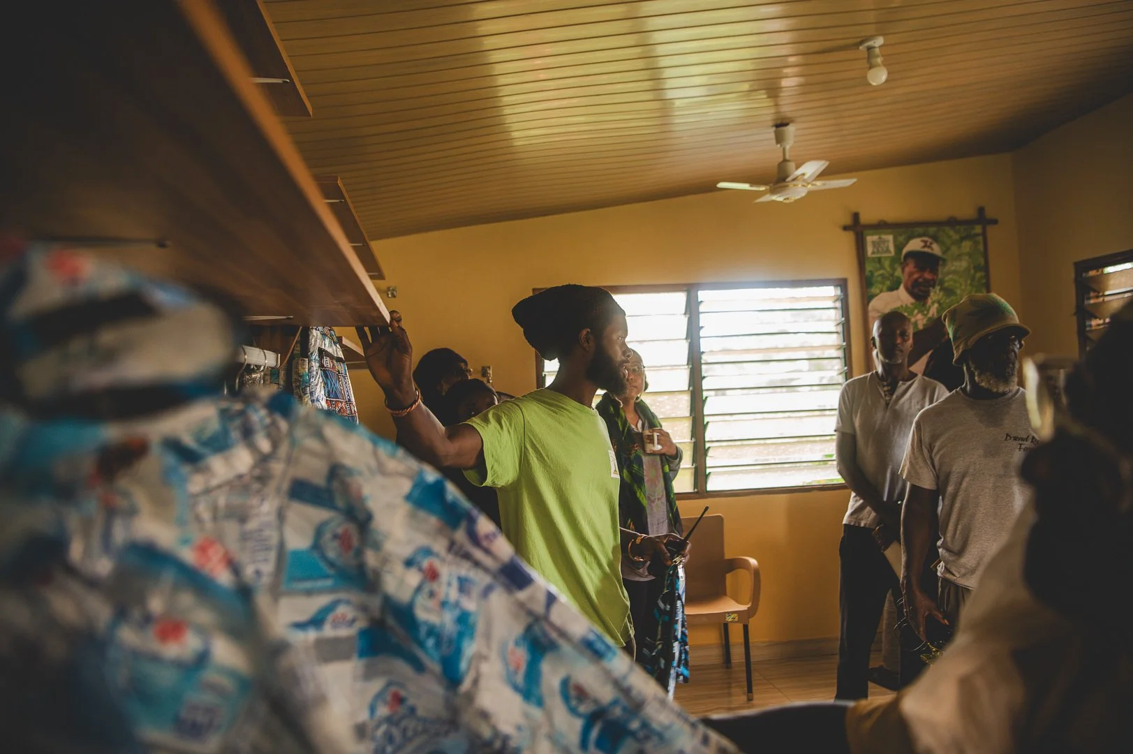 The Rosa Steverson Reception Area