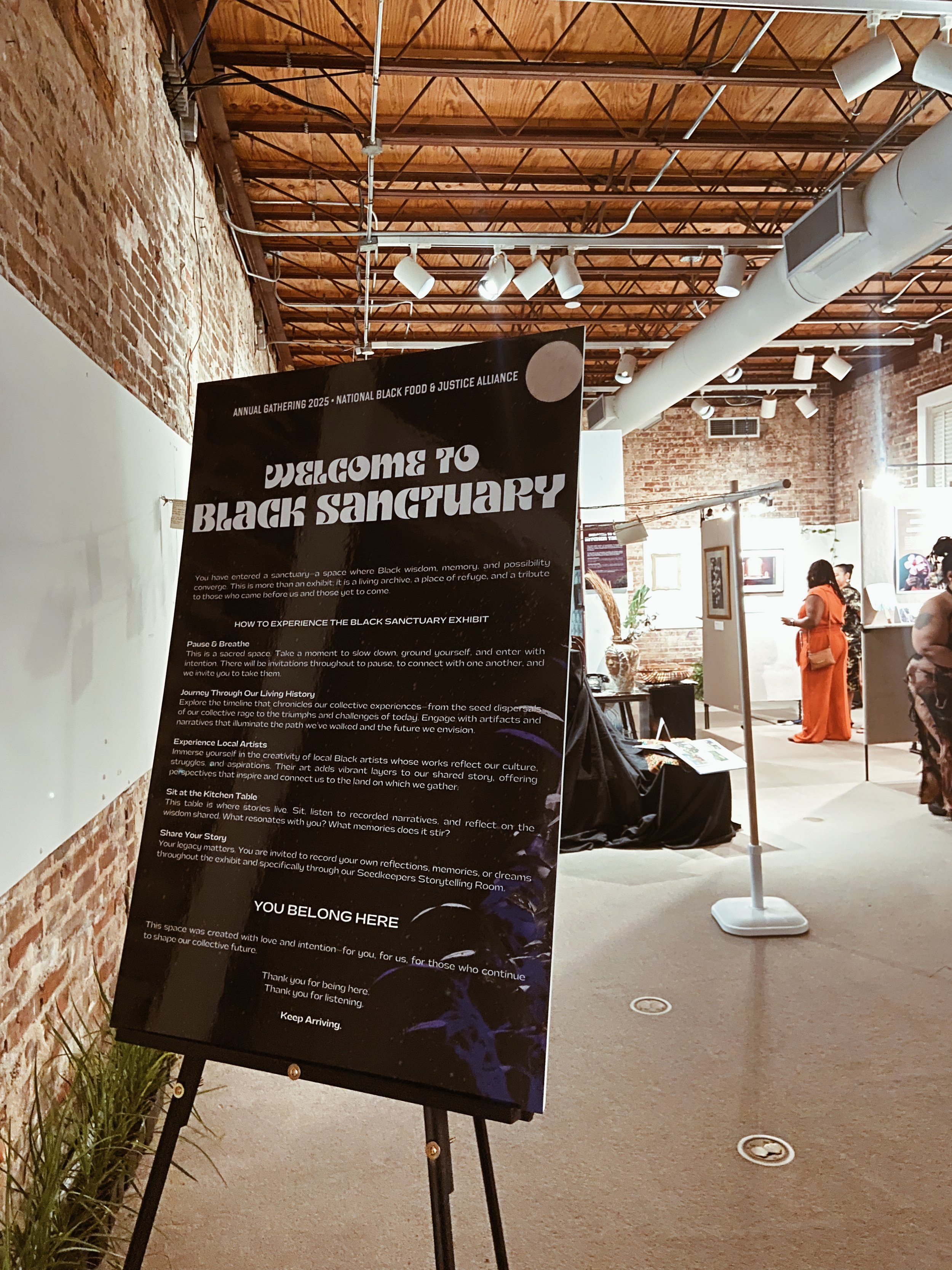 A Retrospective: The Black Sanctuary Exhibition