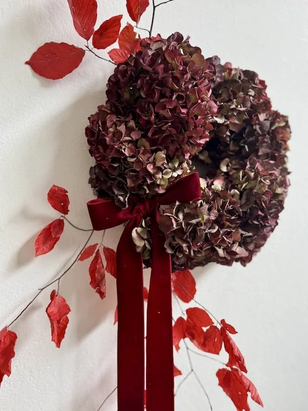 Στεφάνι Hydrangea