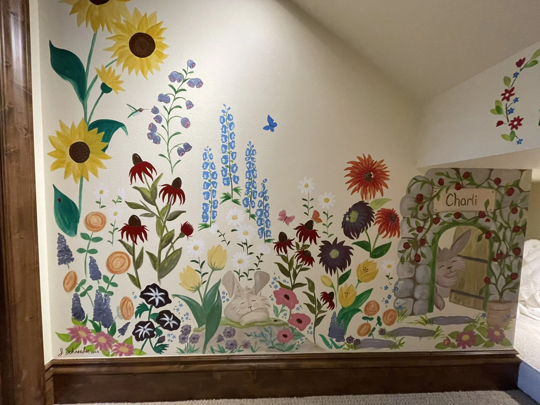 Under the stairs hideout.