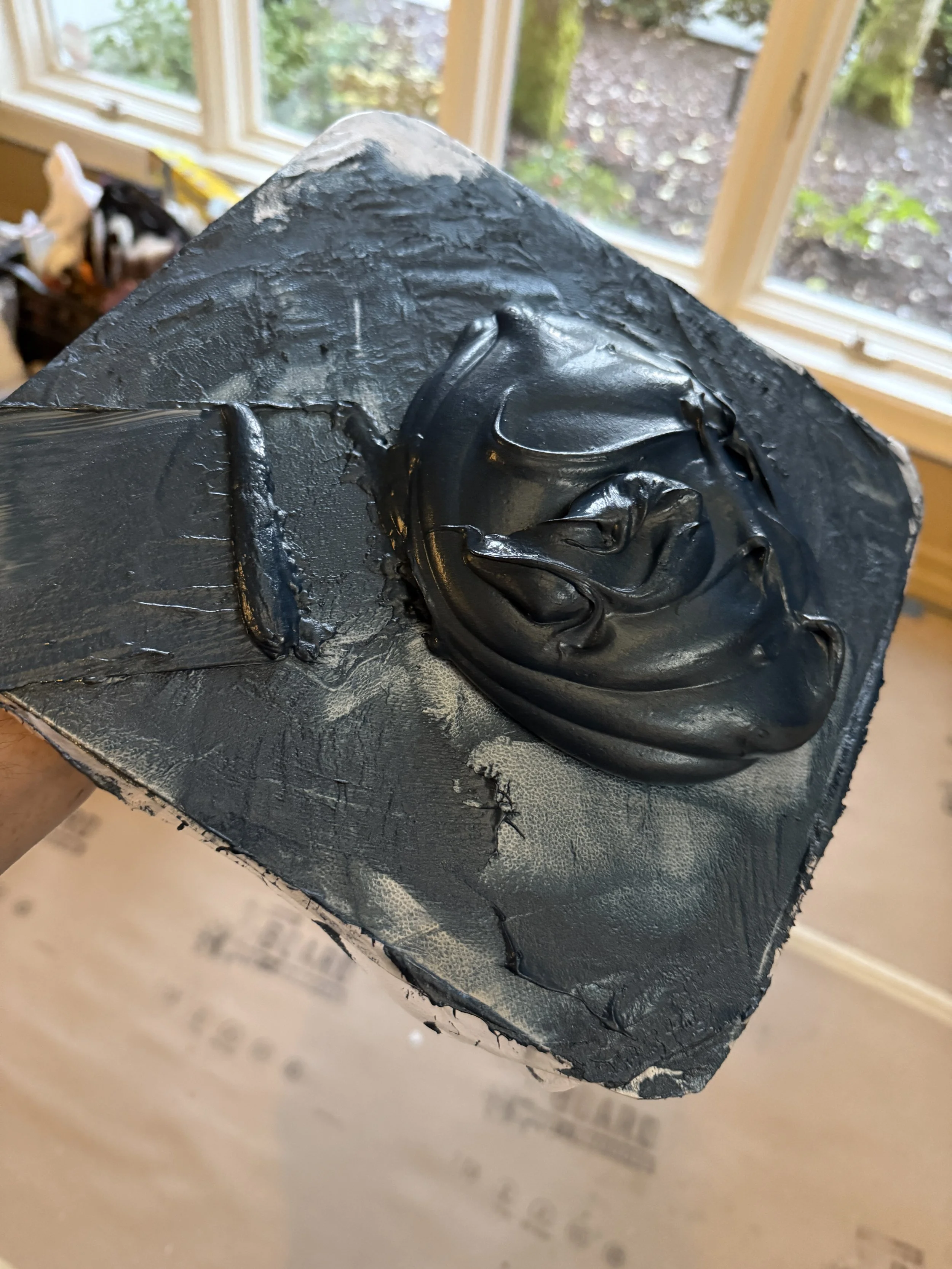 Gale force metallic plaster. Ready to go!