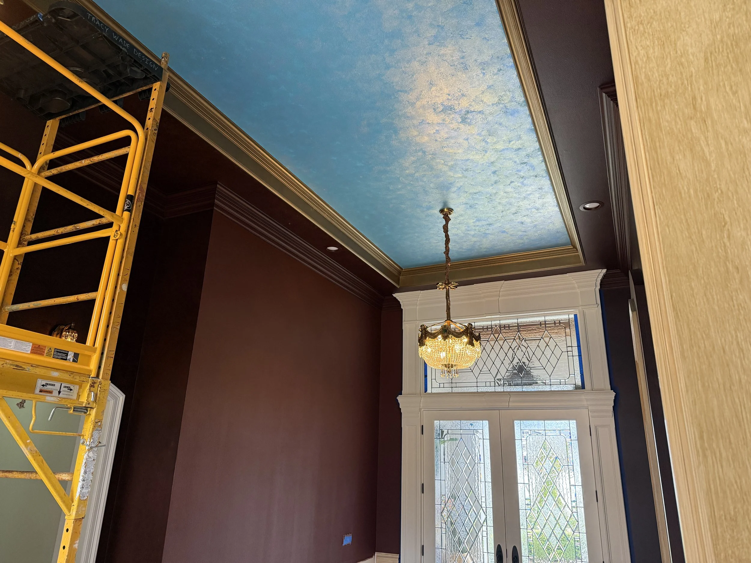 Entry Ceiling. Lets go bold!