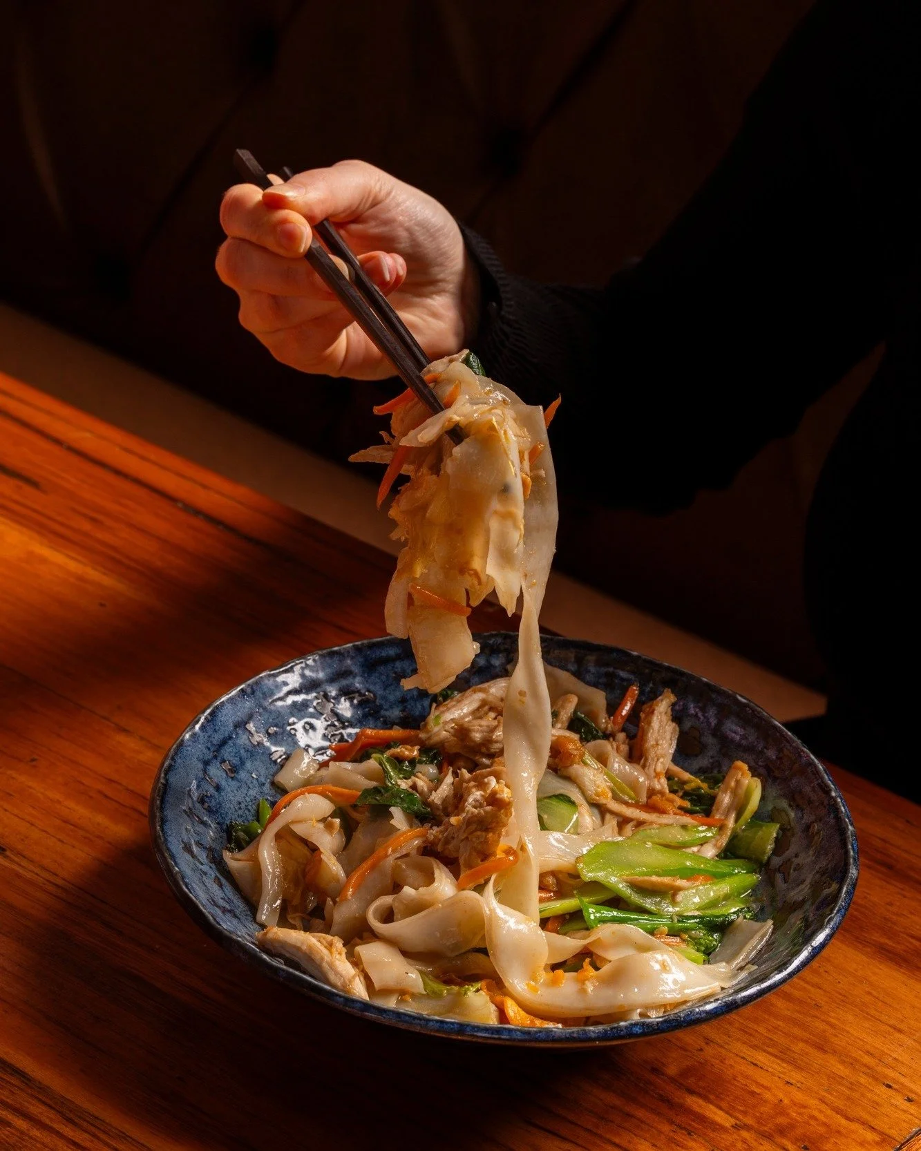 X&agrave;o noodles: your choice of chicken or tofu, tossed with veggies and love. Enjoy.