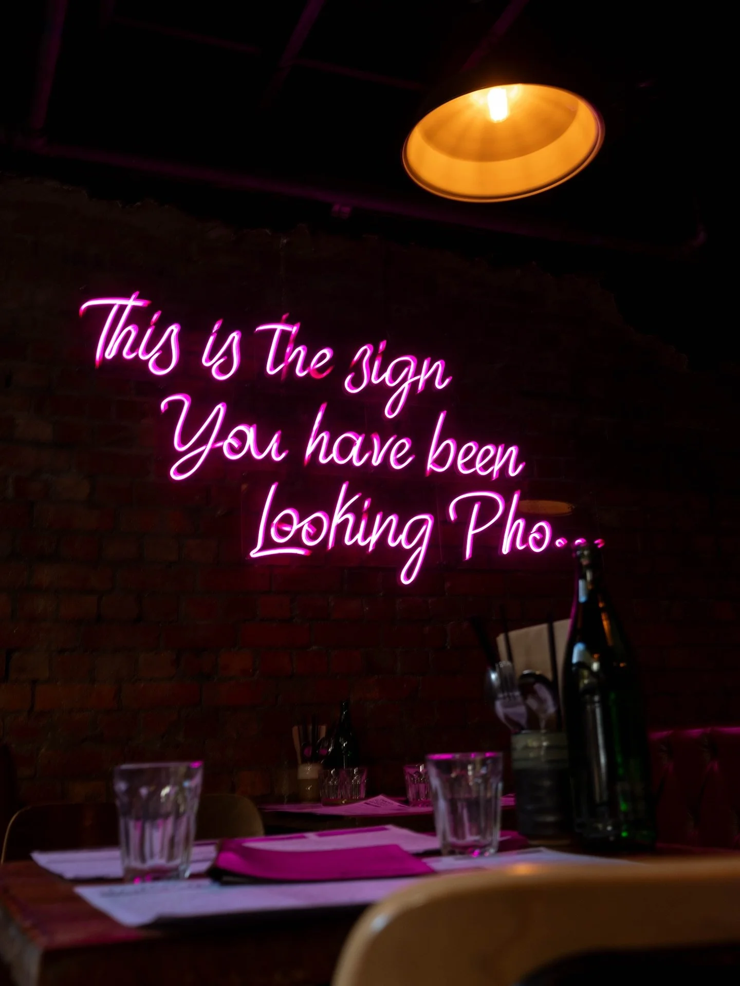 Looking for a sign? Here it is. It&rsquo;s warm and delicious and waiting pho you when you&rsquo;re ready 🥢🍜