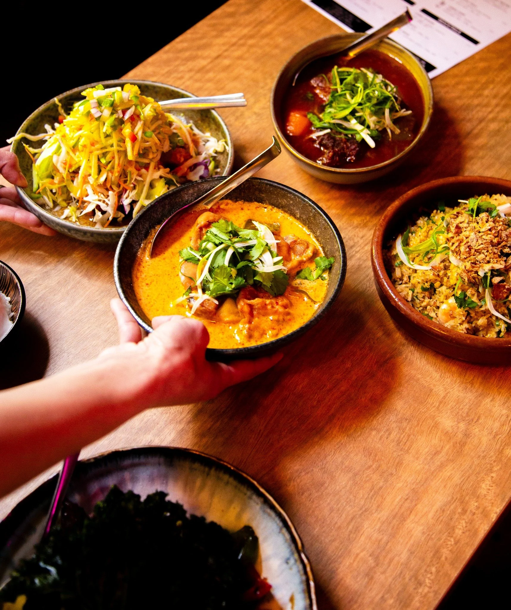 You have to try our Vietnamese Red Curry! Have it your away with chicken or crispy eggplant and tofu. Served best with our coconut rice 🥥🍚