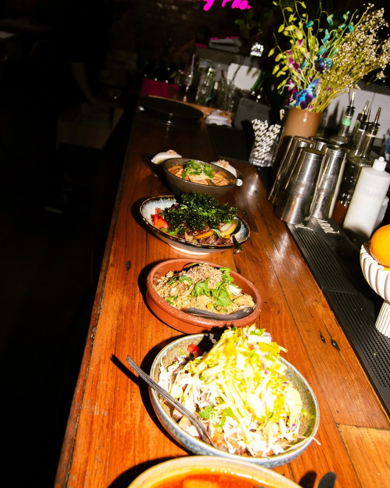 Low lights, good vibes.