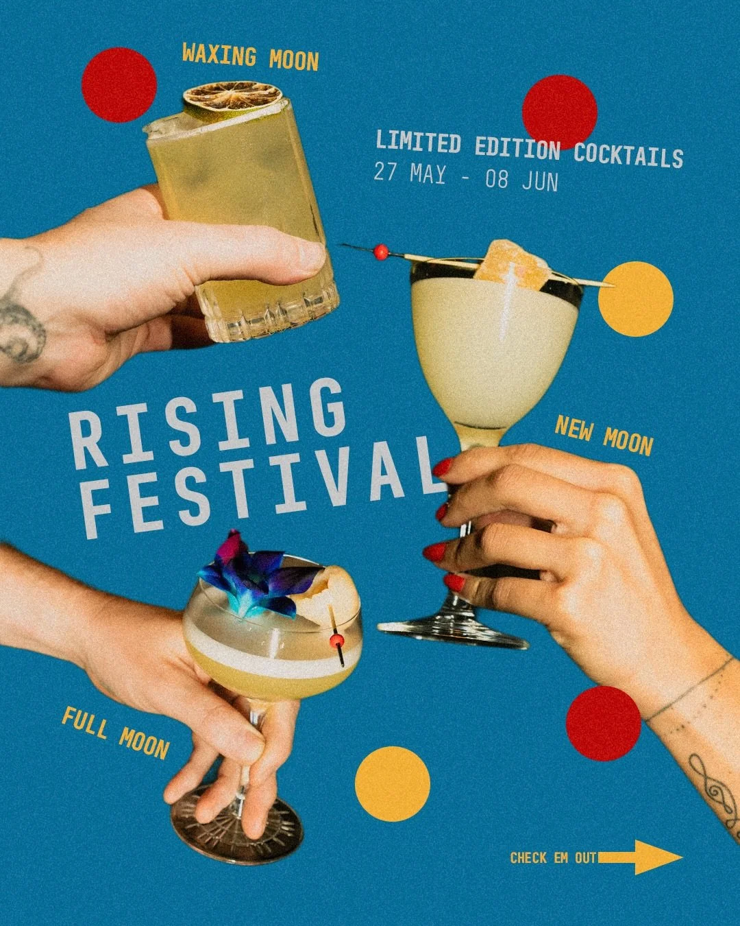 Rising Festival got the city lit and we got the cocktails to match 🍸🔥 Limited edition cocktails now pouring at Straight Outta Saigon. Pull up and sip while they&rsquo;re still on the menu.