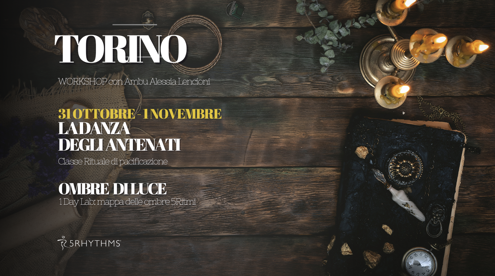 OMBRE DI LUCE | 5RITMI | AMBU ALESSIA LENCIONI | TORINO