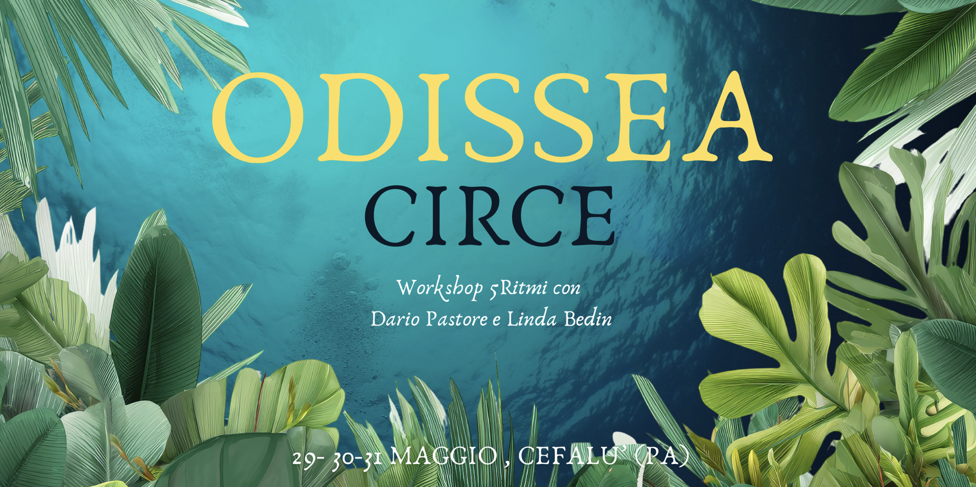 ODISSEA, IL CANTO DELLA SIRENA | 5RITMI | DARIO PASTORE E LINDA BEDIN | CEFALU'