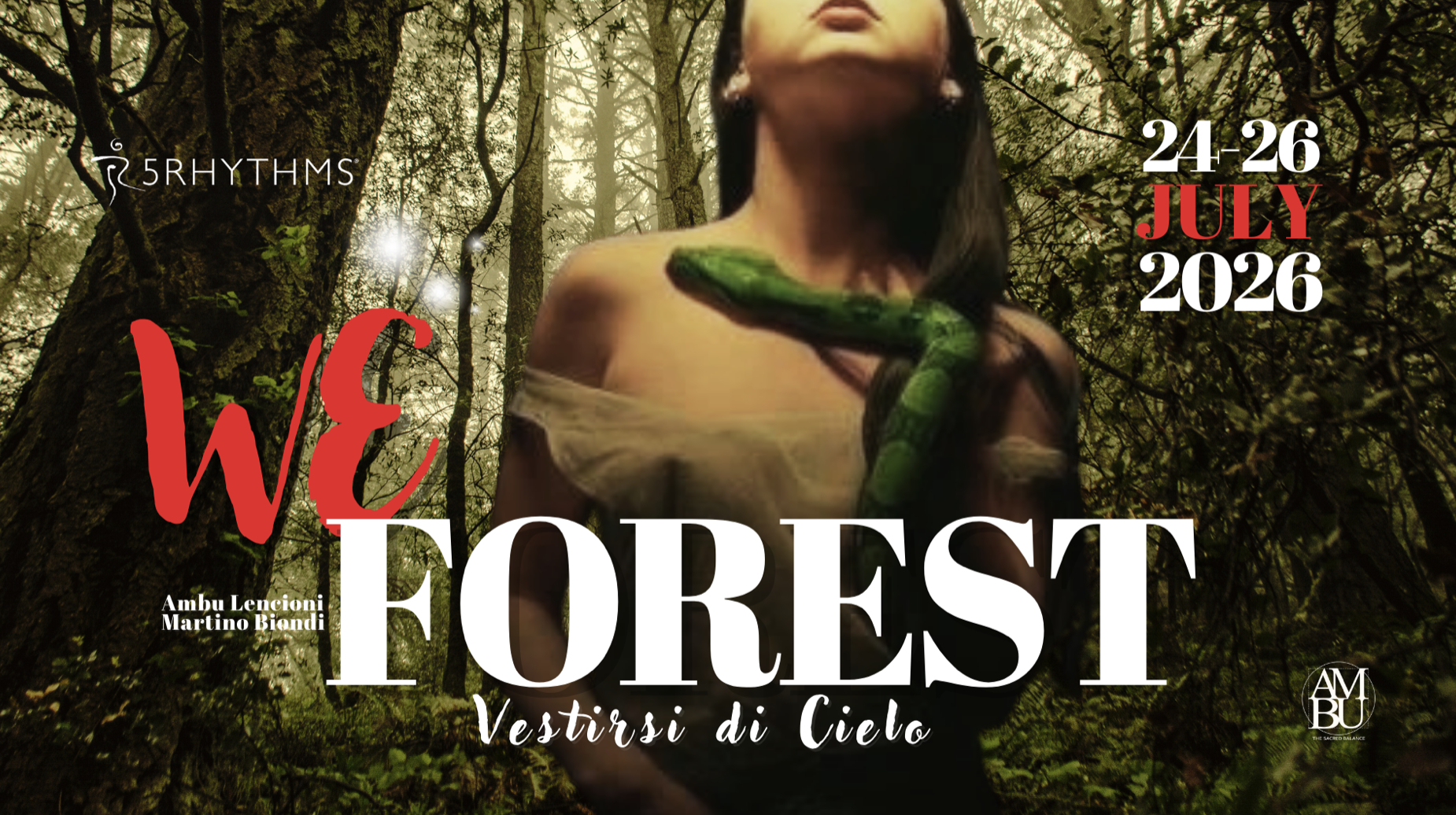 WE FOREST | AMBU ALESSIA LENCIONI | 5RITMI | BORZANASCA (GE)