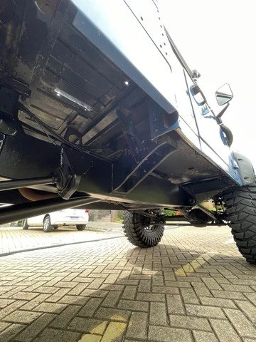 Defender Hcpu Rear View Land Rover Defender 110 HCPU 1997 — Brazilian Classic Cars