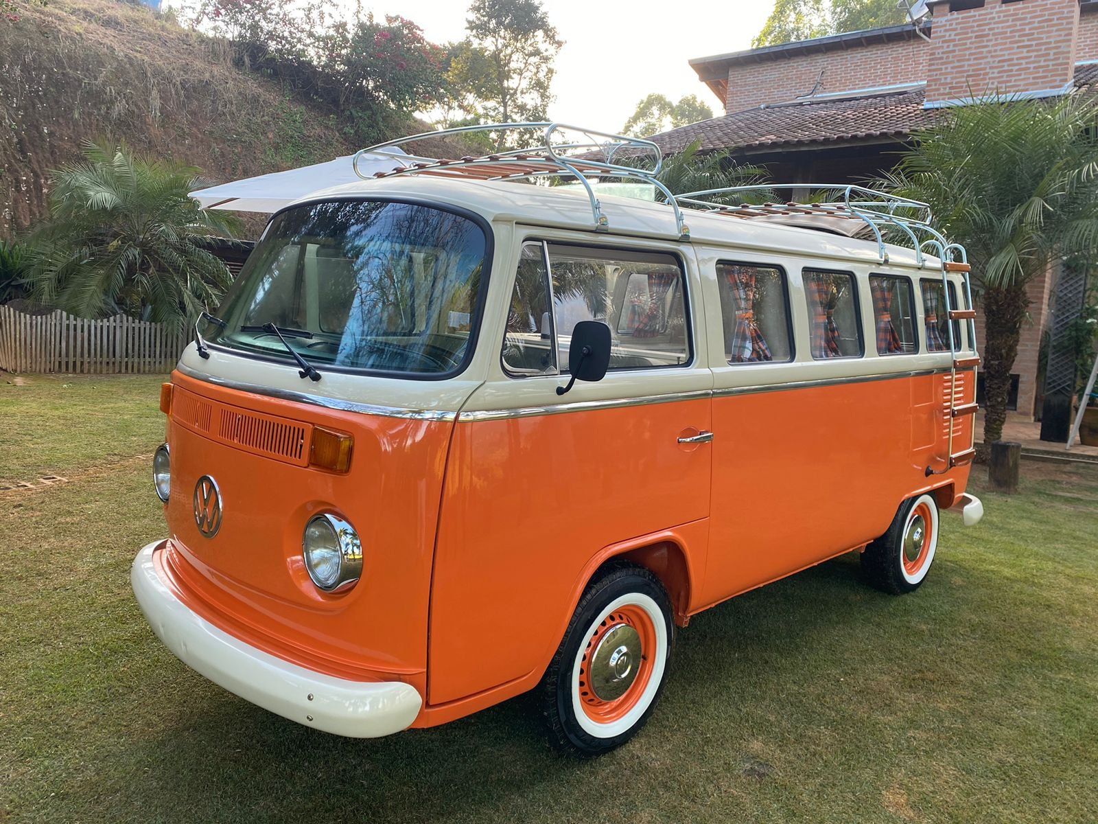 VW T2 baywindow bus camper van 1986 — Brazilian Classic Cars