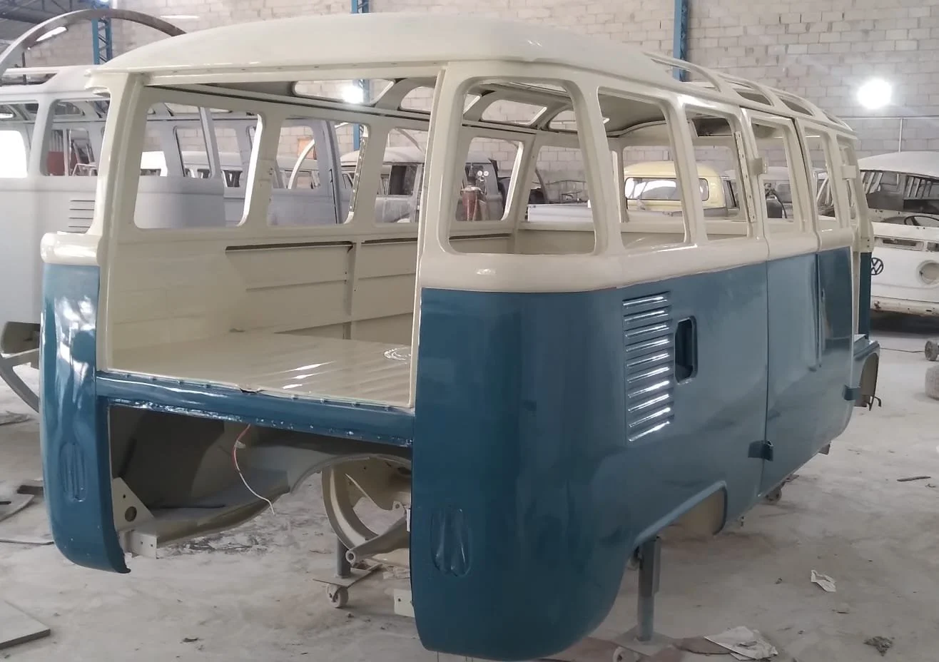 VW T1 splitwindow bus samba replica 1965 — Brazilian Classic Cars