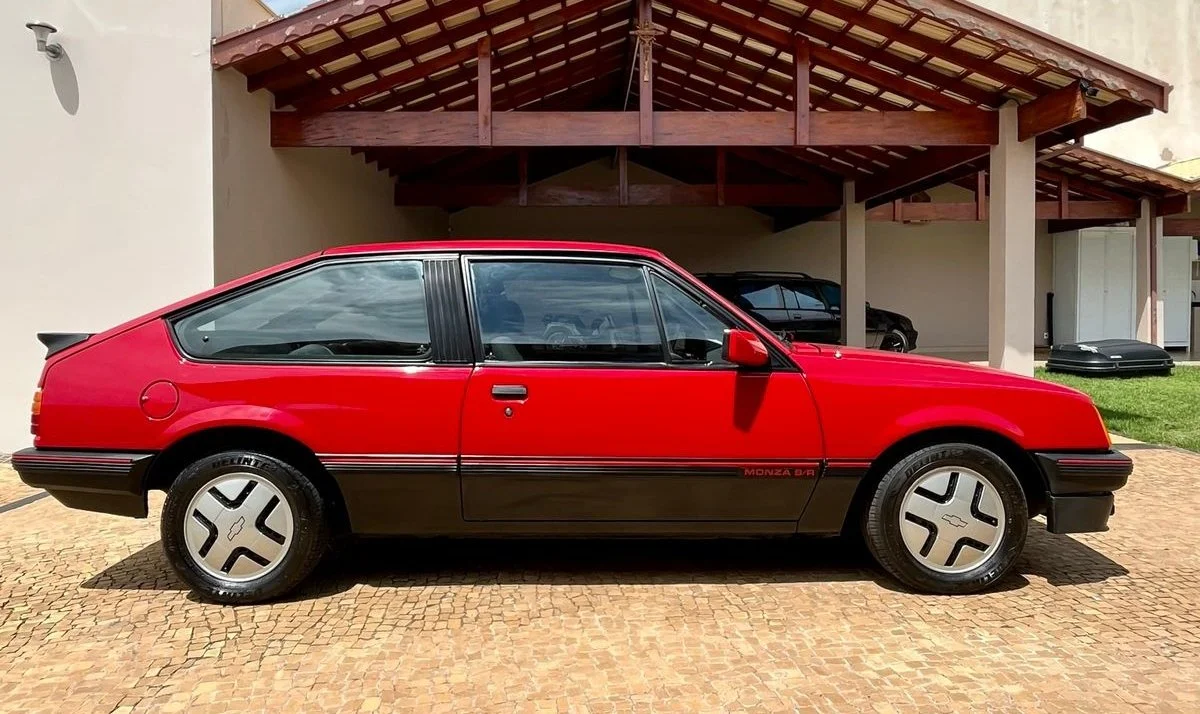 1986 Monza Hatch SR 1.8 S – 40,000 Km, Brazilian Black Plate, Original ...