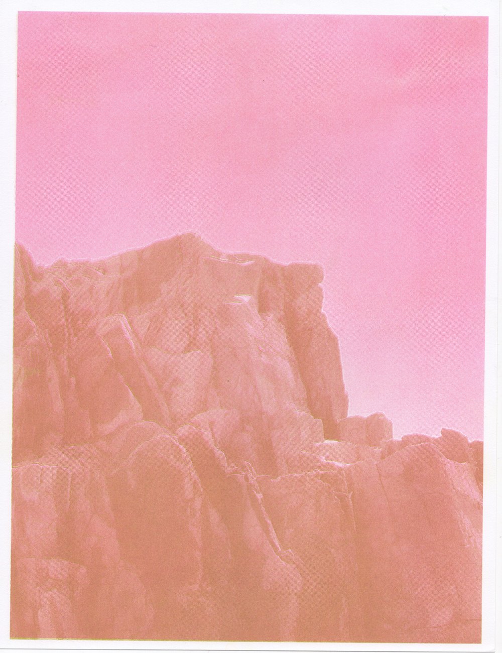 topographical indicator (moose point, pink variation)