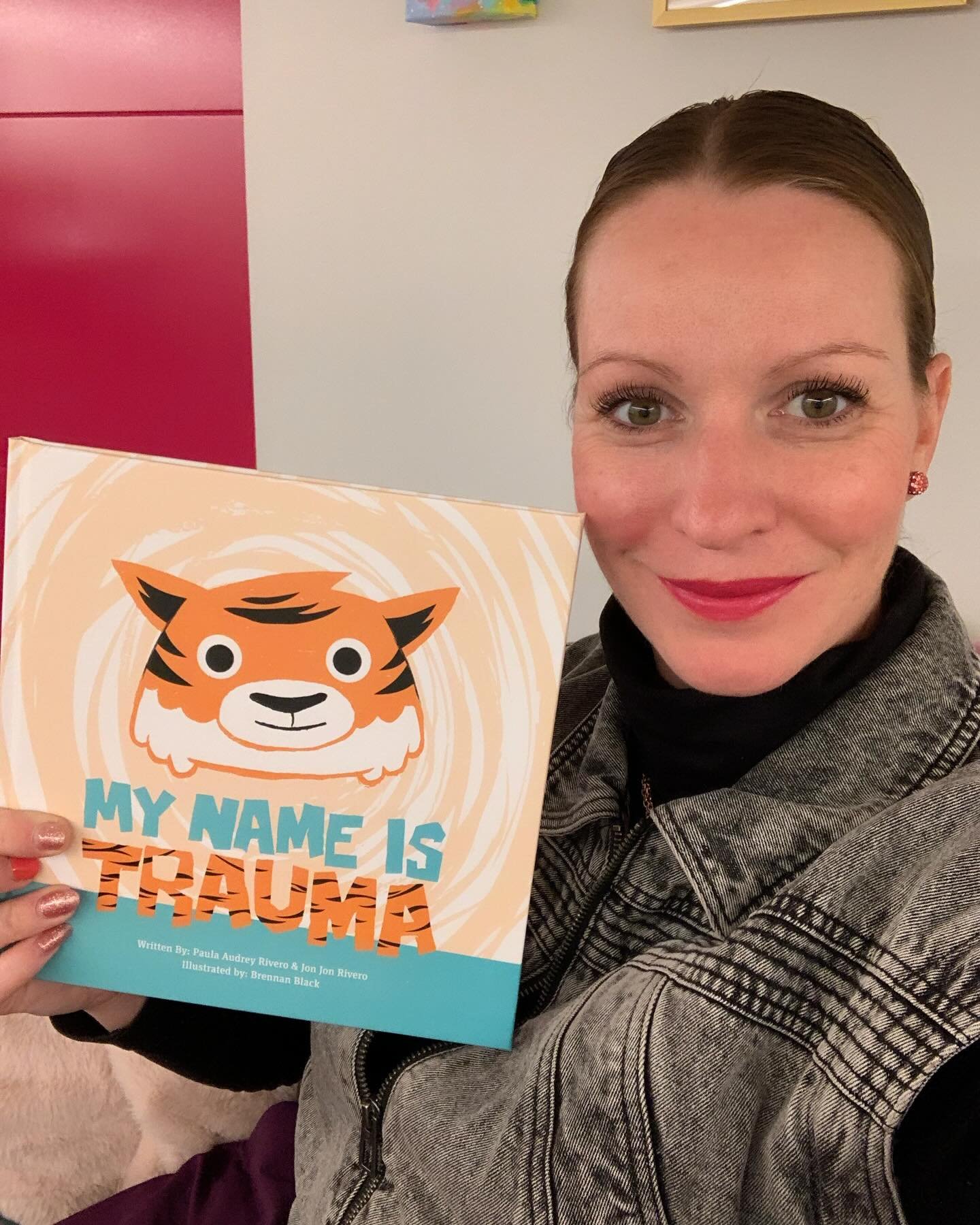 The first book 📖 I wrote, My Name is Trauma, was with my husband @jonjonrivero. 🐯

This book has been shared around the world 🌏(Australia, Philippines, United States, and of course Canada) and 1000s of copies have been sold! ☺️

It is important th