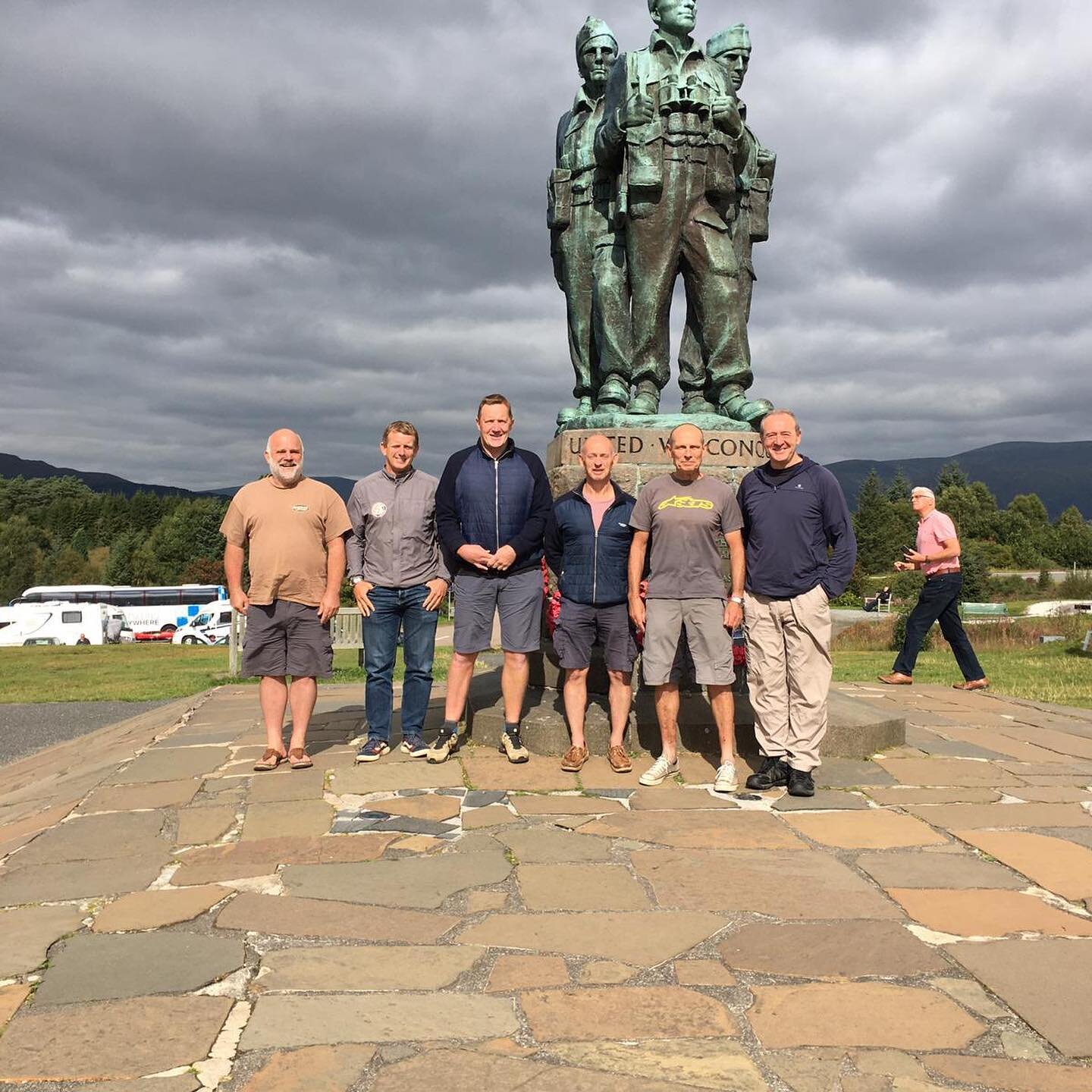 Always a nice moment to pay our respects at Spean Bridge Commando memorial. 

5-hrs later we&rsquo;re clearly lost! Overlooking our surrounding training ground for a week of paddling, walking and unfortunately swimming I&rsquo;m told! 

#bowrafoundat