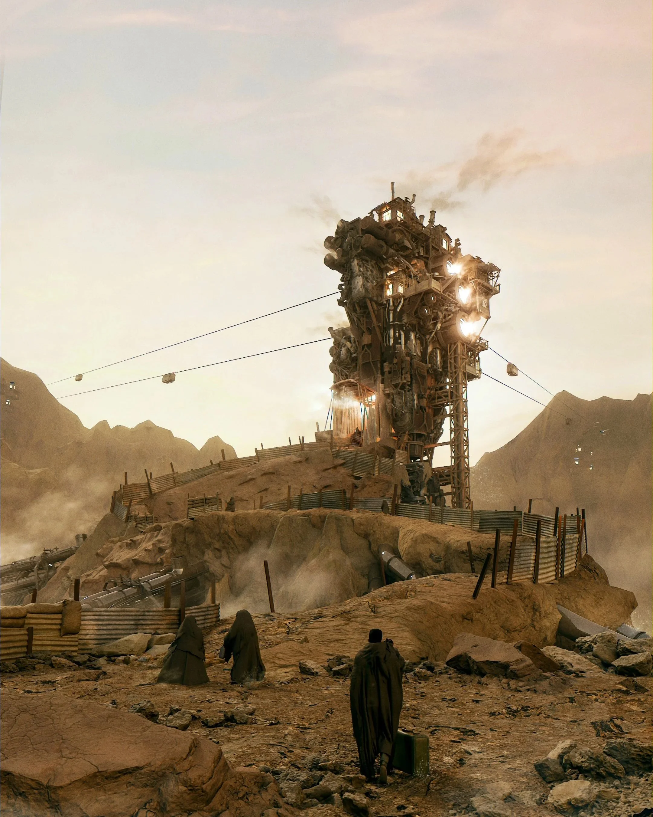 THE FUNICULAR STATION