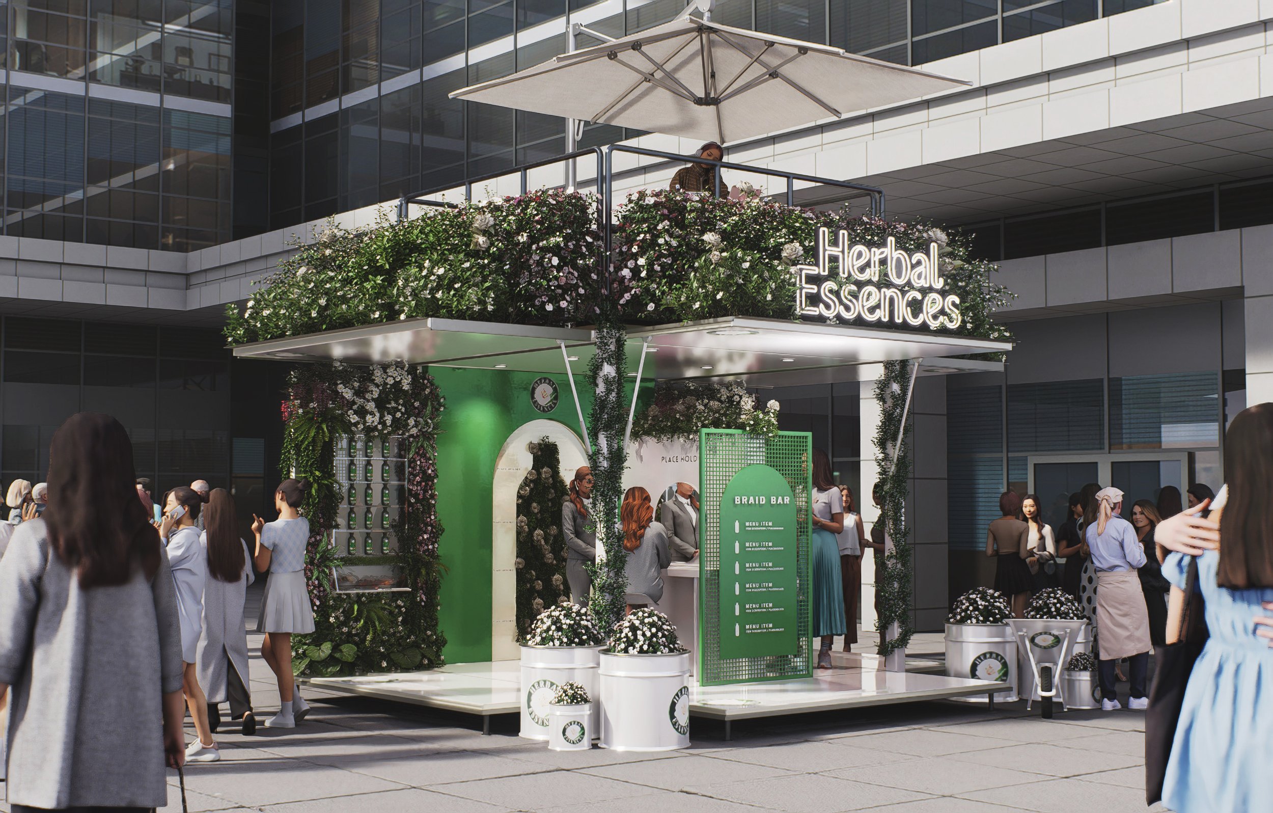 HERBAL ESSENCE ACTIVATION SPACE