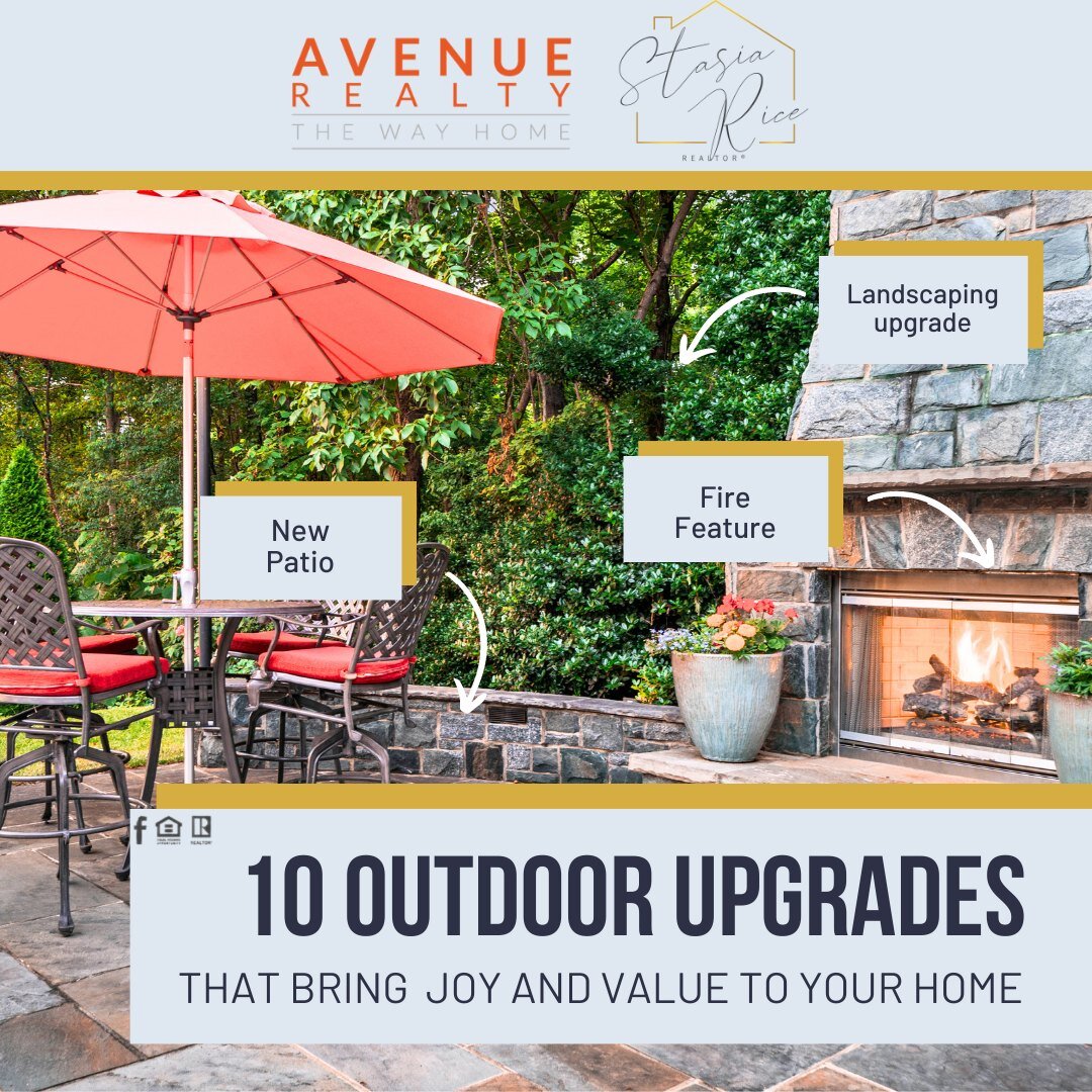 Planning an exterior upgrade?

According to the U.S.-based National Association of Realtors, these projects offer the highest estimated cost recovery at resale:

🌼 Landscaping upgrade &mdash; 100%
🍳 Outdoor kitchen &mdash; 100%
⛱️ New patio &mdash;