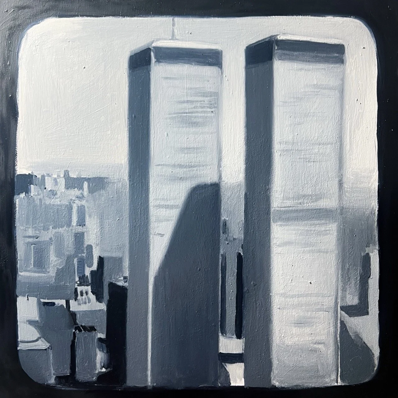 "No School Today" 10x10" Oil on canvas 2026