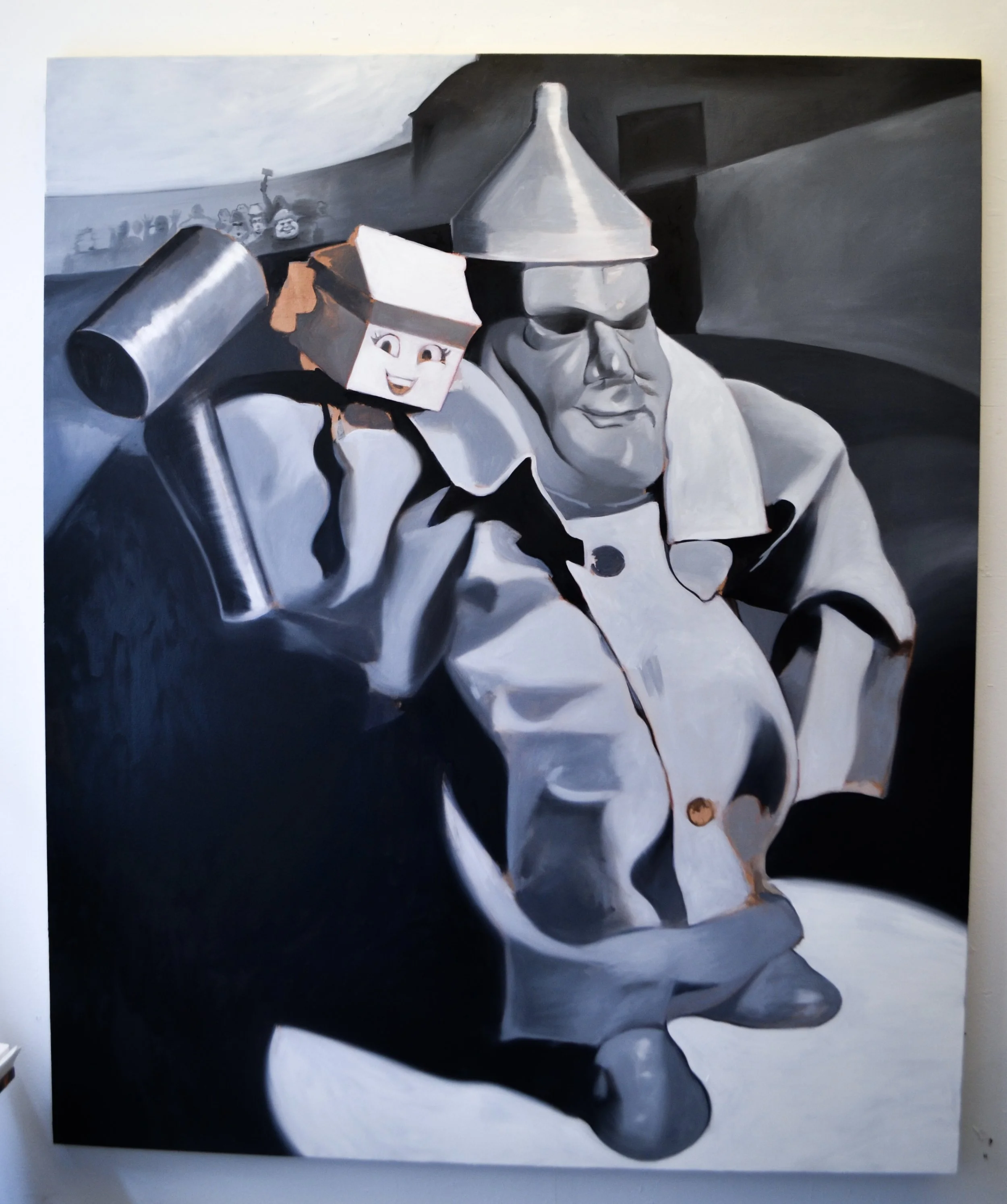"Ahriman" 60x72" Oil on Canvas 2026